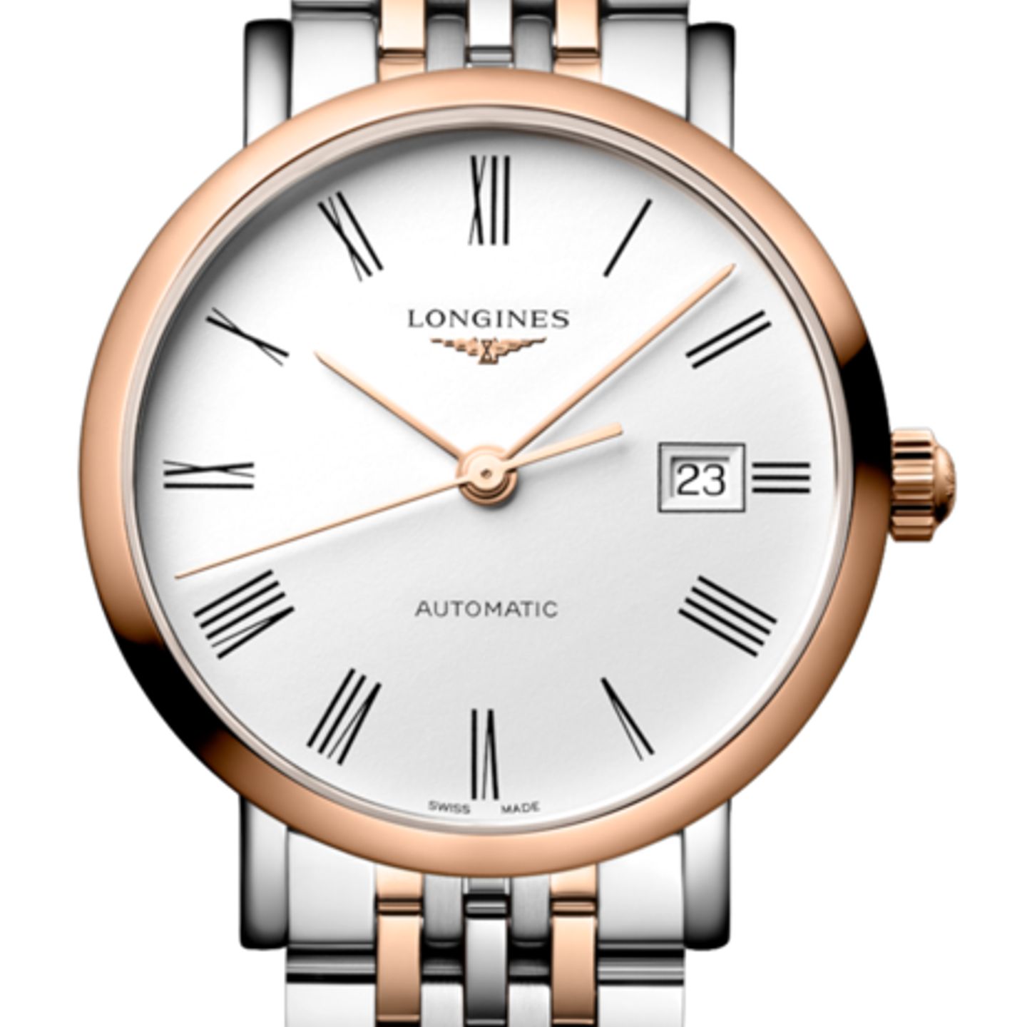 Longines Elegant L4.310.5.18.7 (2026) - White dial 29 mm Gold/Steel case (1/1)