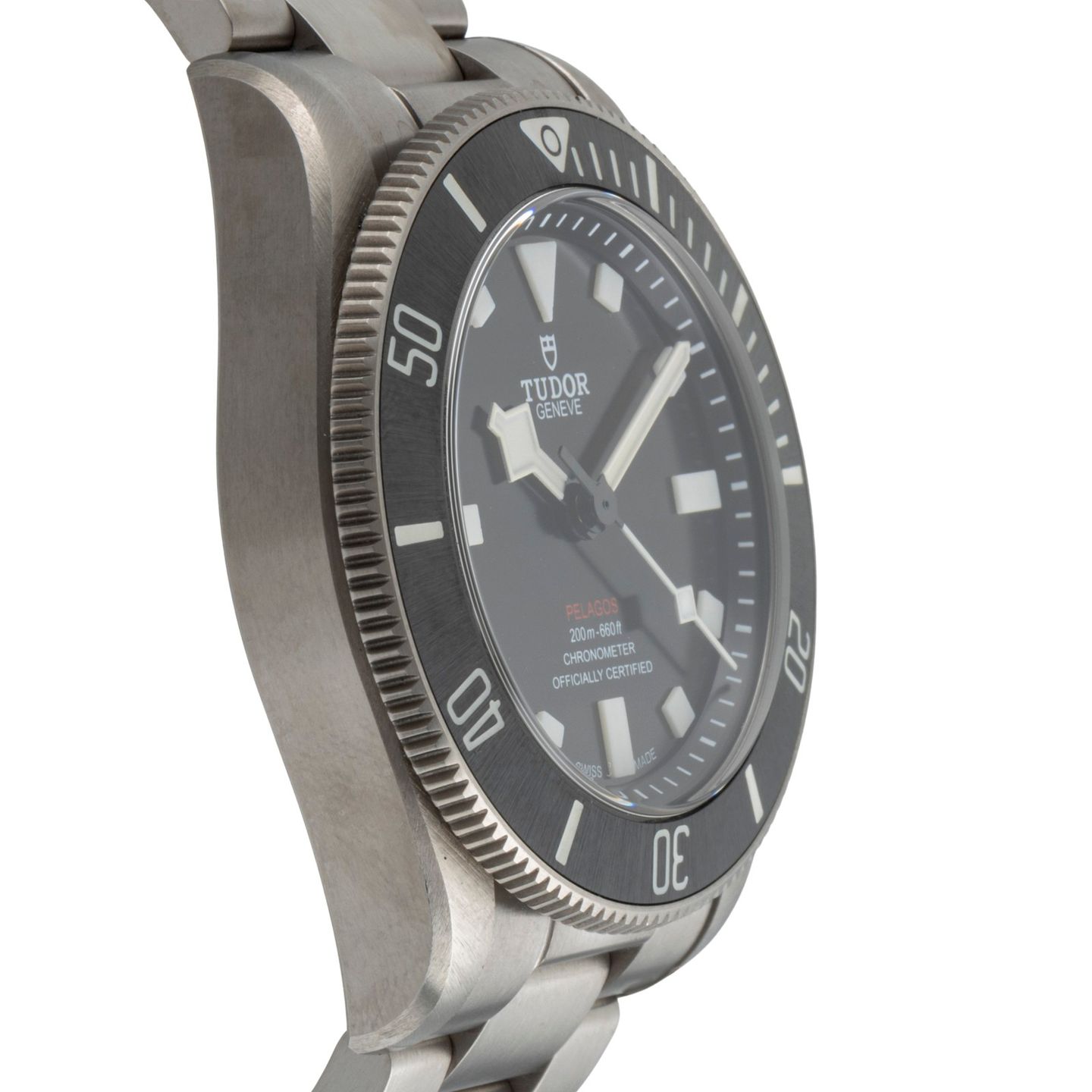 Tudor Pelagos 25407N (Unknown (random serial)) - Black dial 39 mm Titanium case (7/8)