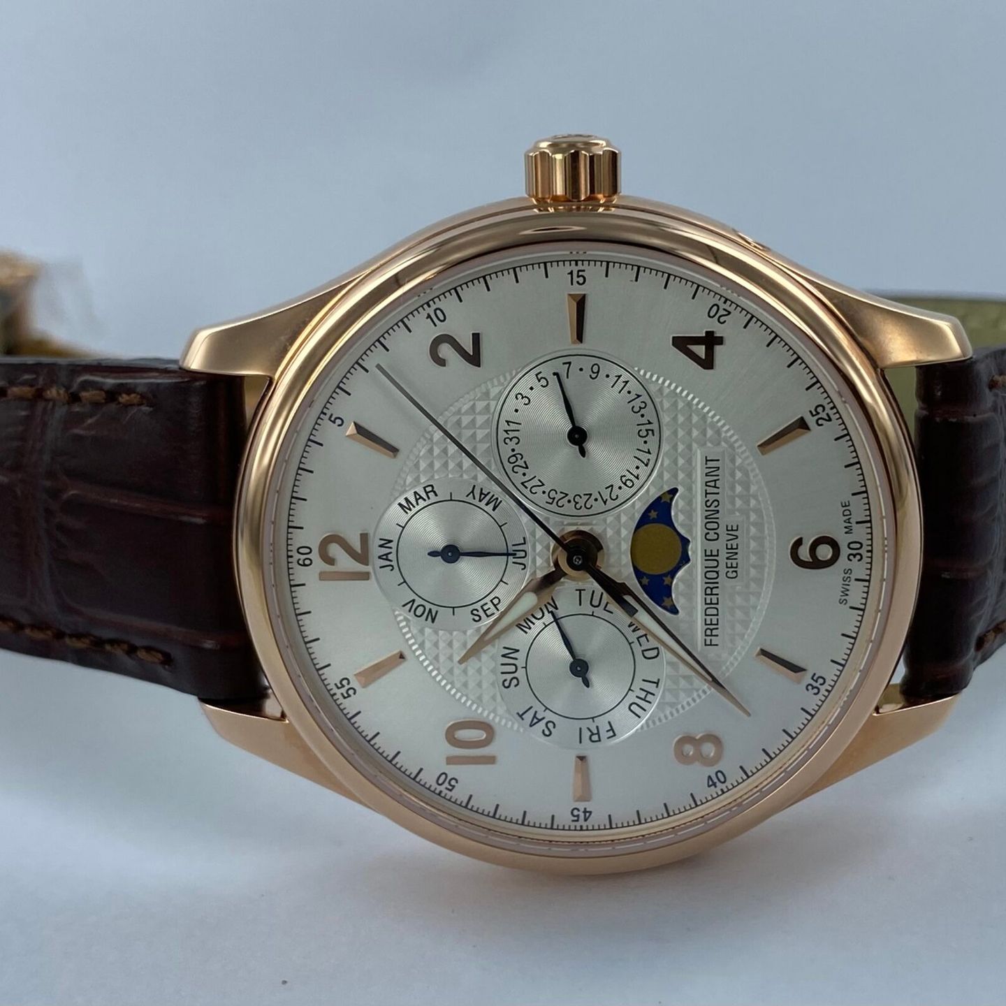 Frederique Constant Runabout FC-365RM5B4 (Onbekend (willekeurig serienummer)) - Zilver wijzerplaat Onbekend Goud/Staal (1/8)