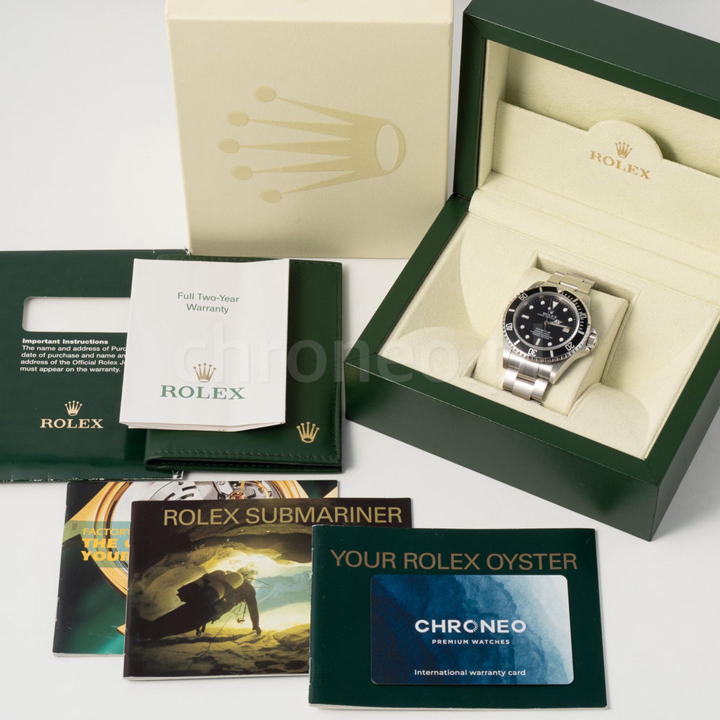Rolex Sea-Dweller 4000 16600 (2006) - Black dial 40 mm Steel case (8/8)