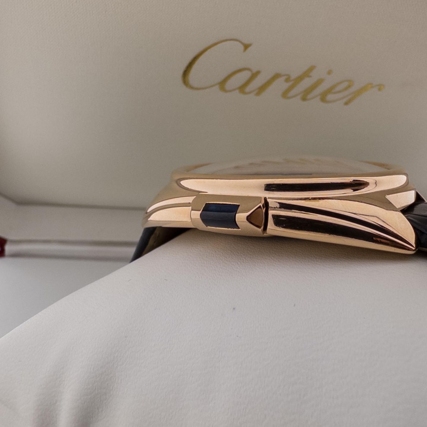 Cartier Clé de Cartier WGCL0004 (2016) - Zilver wijzerplaat 40mm Roségoud (2/8)