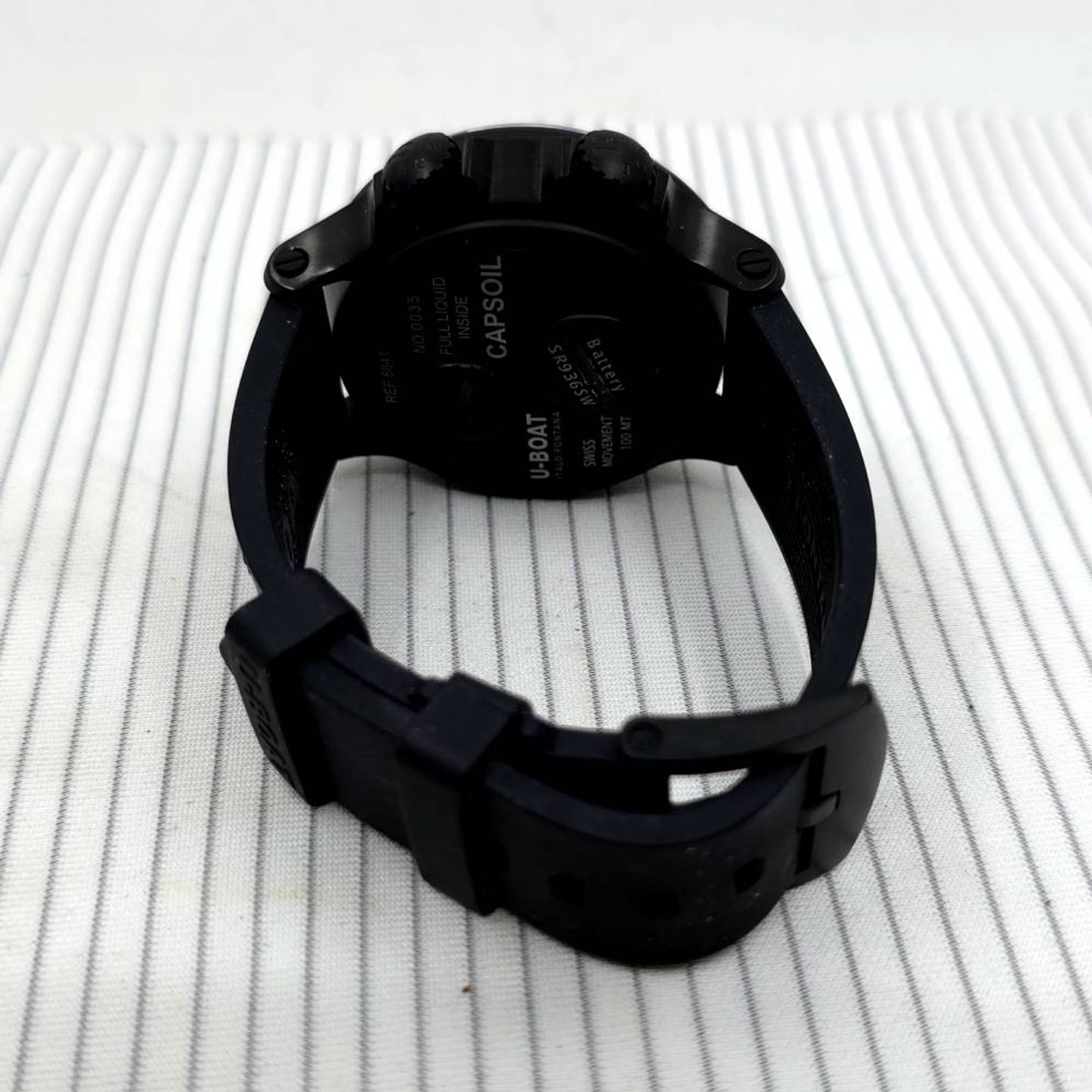 U-Boat Capsoil DLC 8841 (2025) - Black dial 46 mm Steel case (7/8)