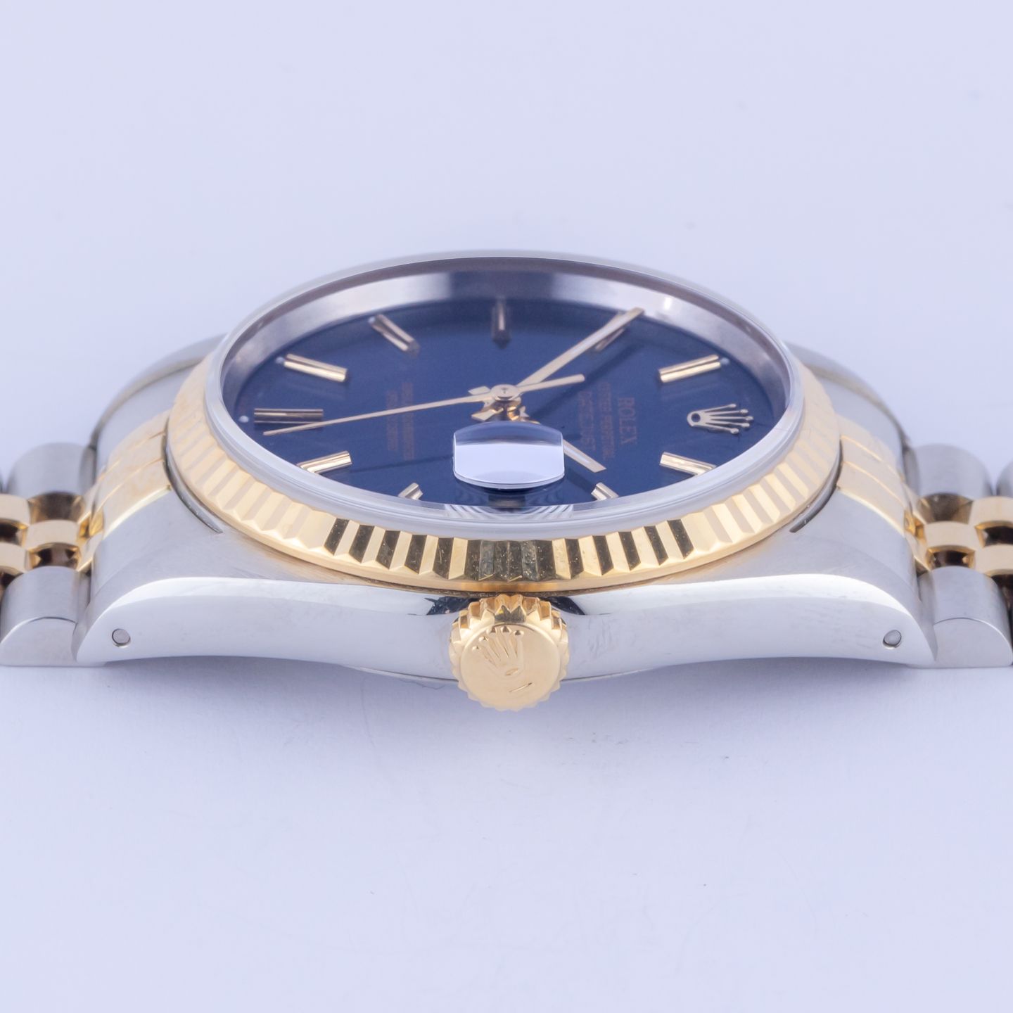 Rolex Datejust 36 16233 (1990) - 36 mm Gold/Steel case (5/8)