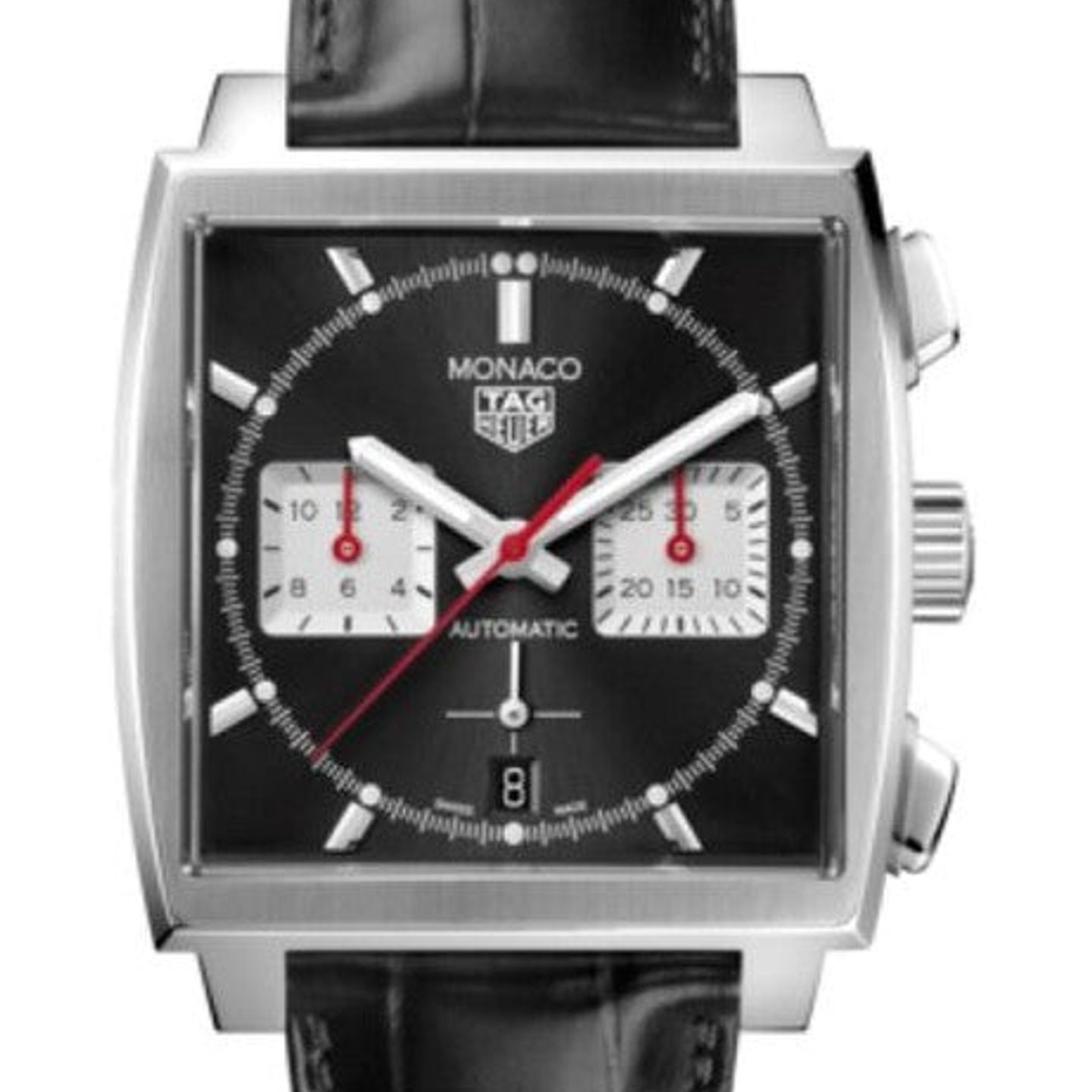 TAG Heuer Monaco CBL2113.FC6177 (2026) - Zwart wijzerplaat 39mm Staal (1/1)