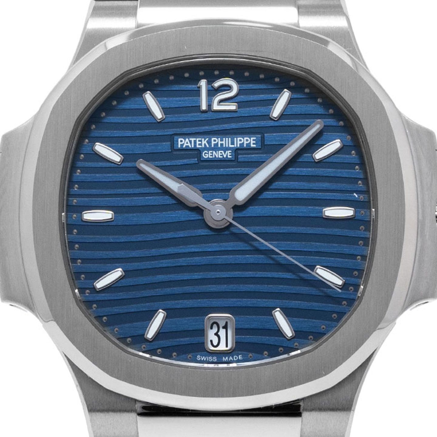 Patek Philippe Nautilus 7118/1A-001 (2023) - Blue dial 35 mm Steel case (2/6)