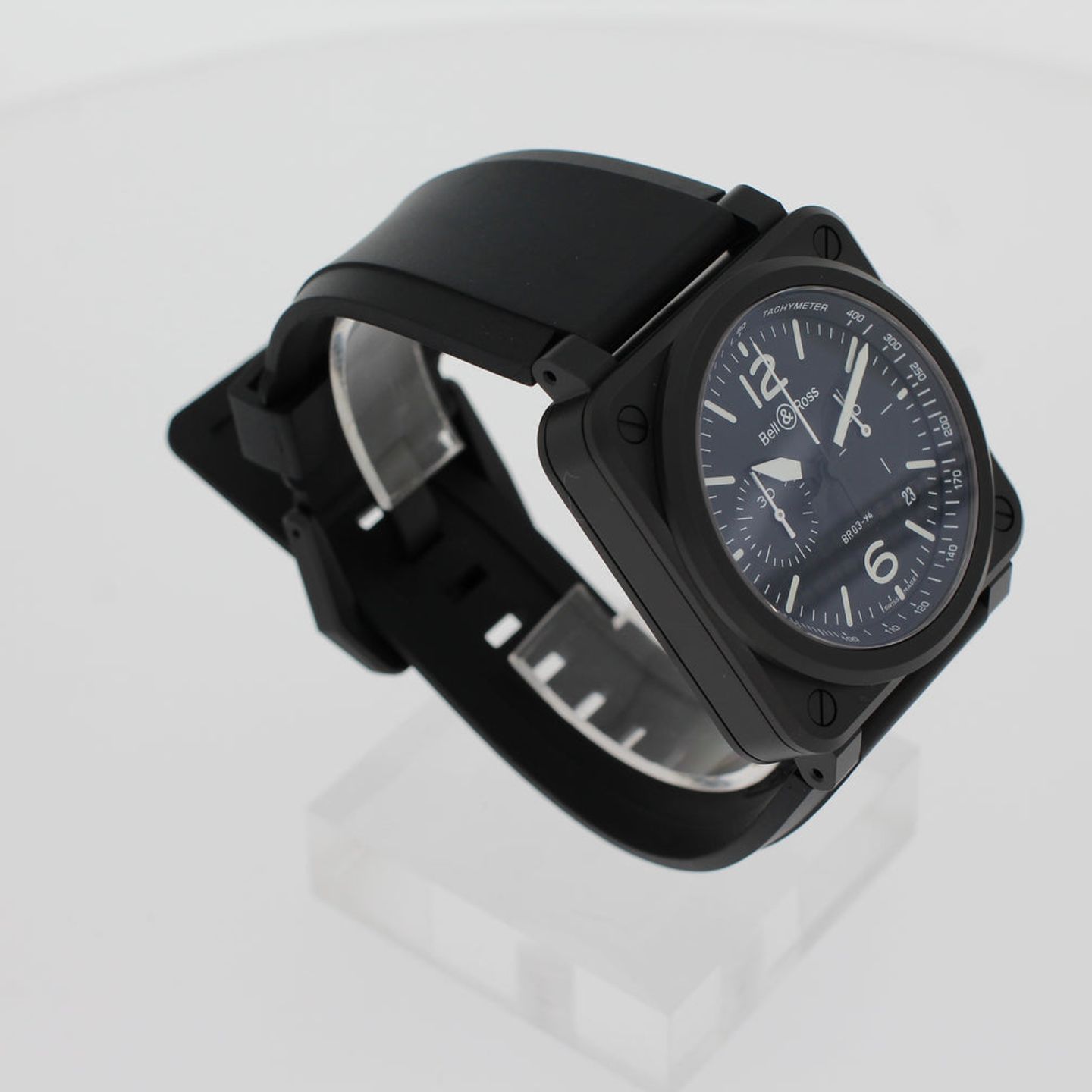 Bell & Ross BR 03-94 Chronographe BR0394-BL-CE (2025) - Black dial 43 mm Ceramic case (5/5)