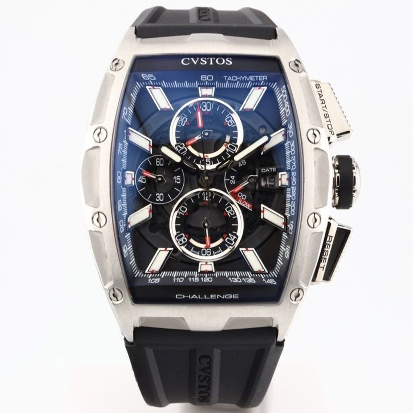Cvstos Challenge Unknown (Unknown (random serial)) - Transparent dial 45 mm Steel case (5/5)