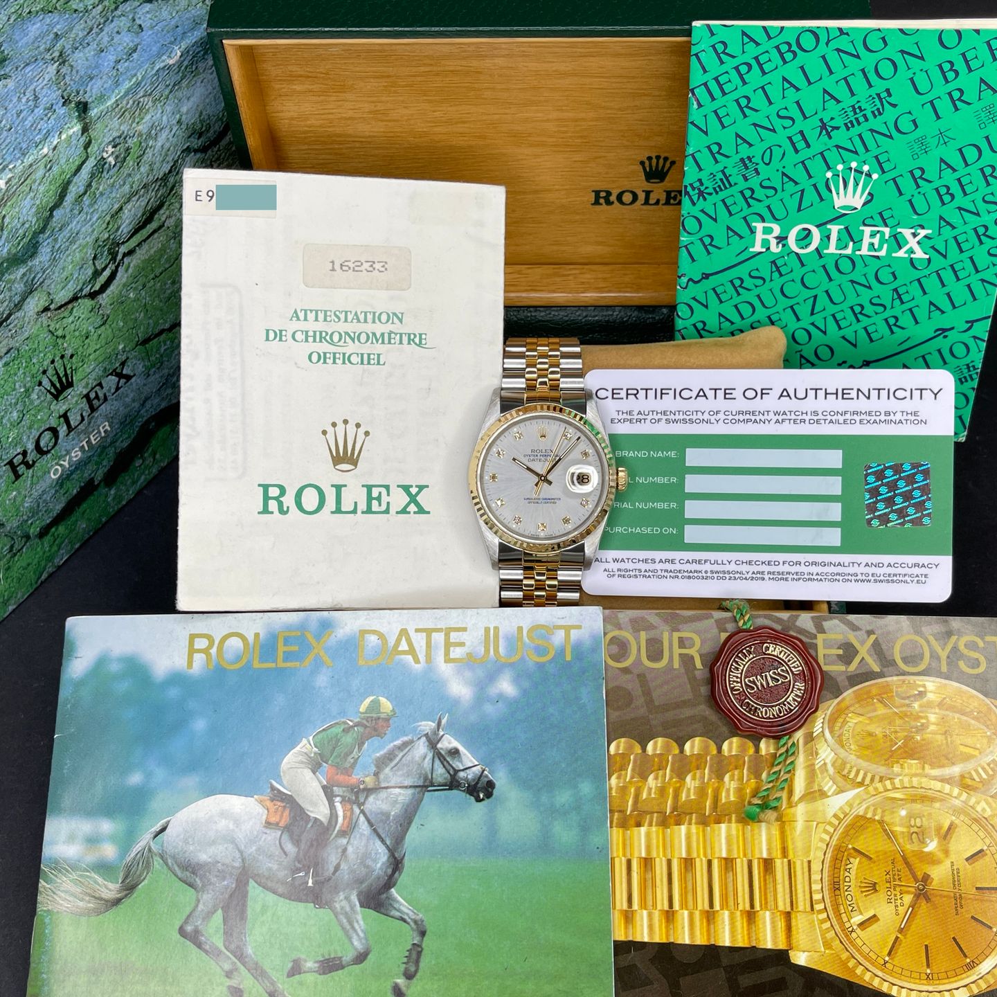 Rolex Datejust 36 16233 (1990) - 36 mm Gold/Steel case (2/7)