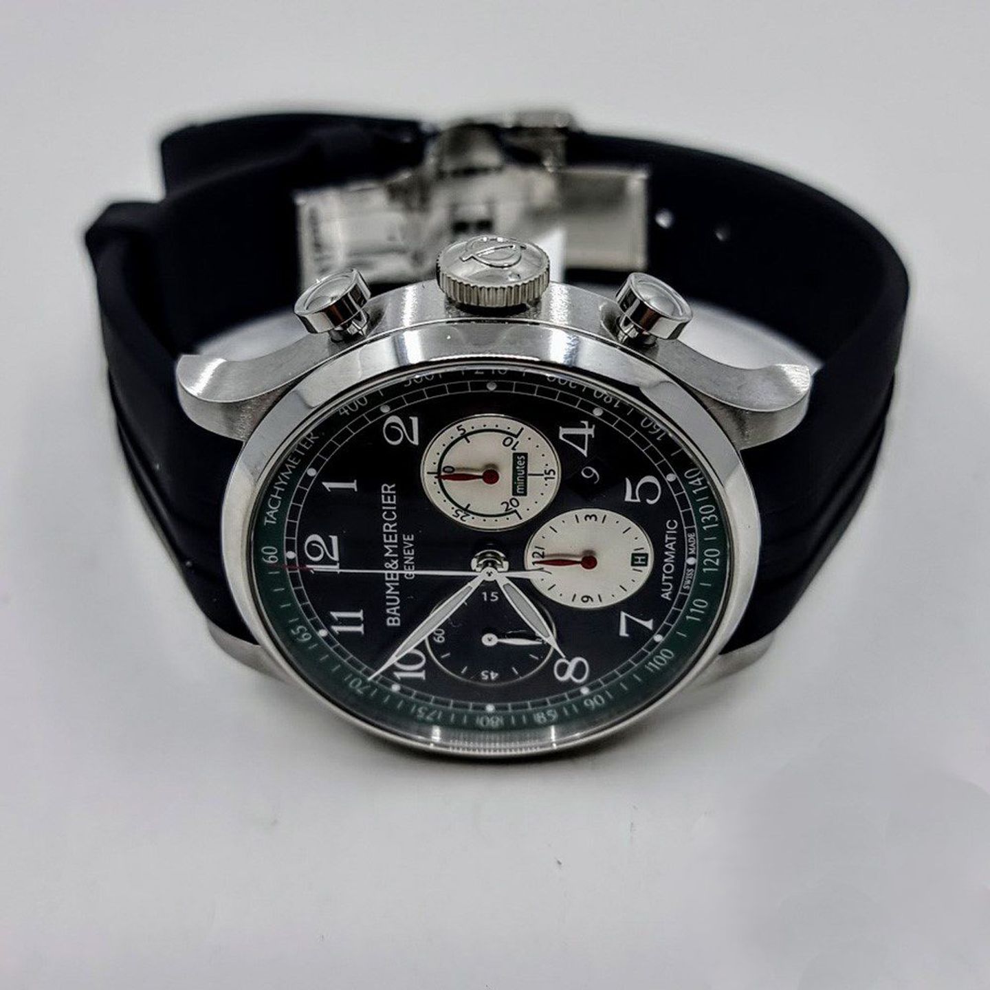 Baume & Mercier Capeland M0A10304 (2025) - Black dial 44 mm Steel case (5/8)