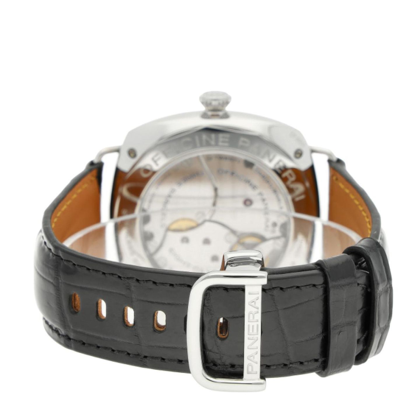 Panerai Radiomir 8 Days PAM00268 (2005) - Black dial 45 mm Steel case (4/5)