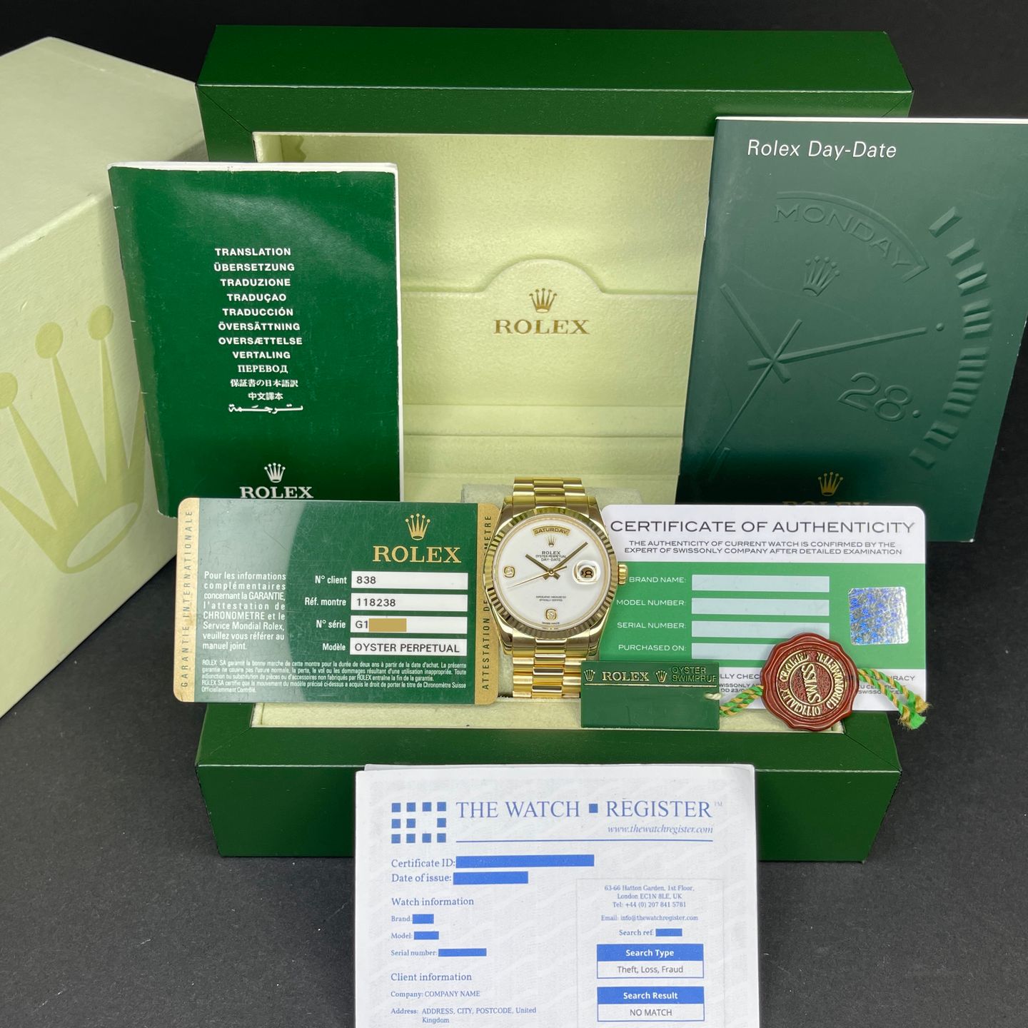 Rolex Day-Date 36 118238 - (3/8)