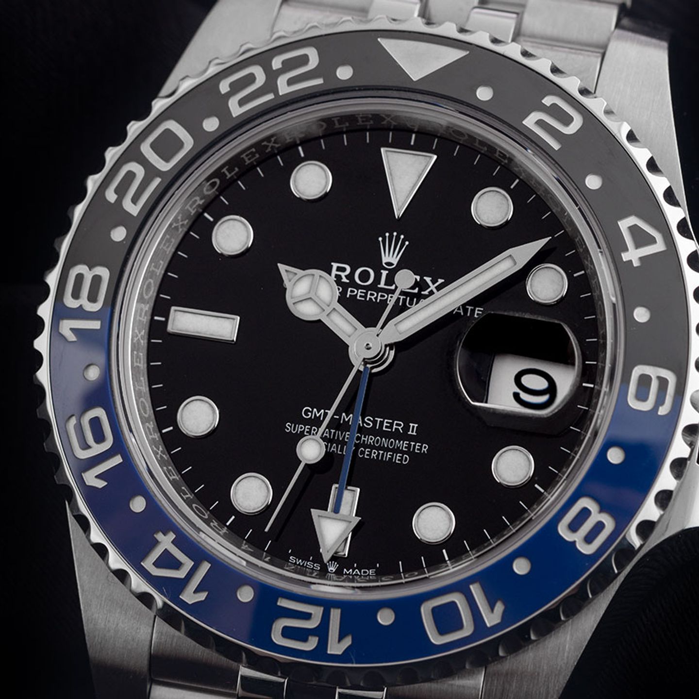 Rolex GMT-Master II 126710BLNR (2024) - Zwart wijzerplaat 40mm Staal (3/7)