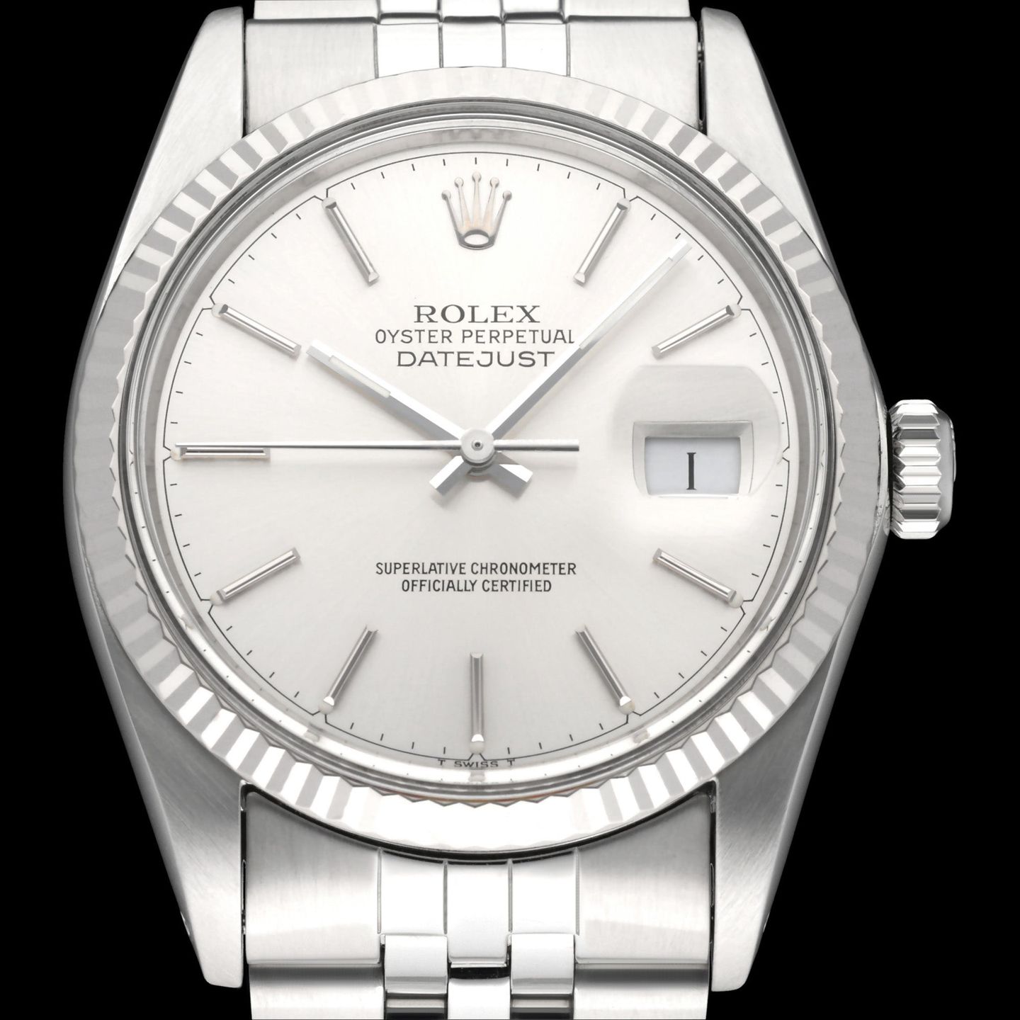 Rolex Datejust 36 16014 (1986) - Silver dial 36 mm Steel case (1/7)