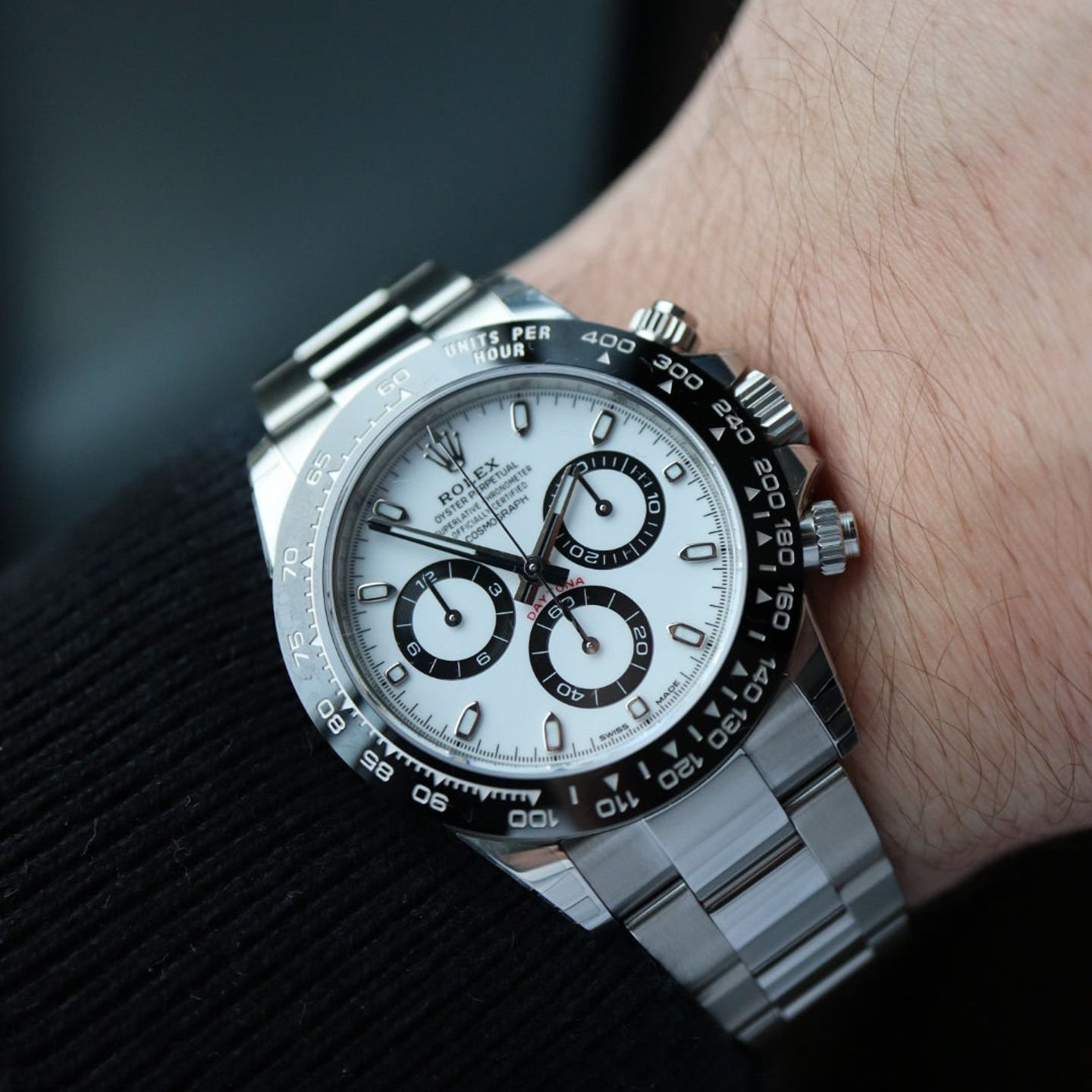 Rolex Daytona 116500 (2023) - Parelmoer wijzerplaat 28mm Staal (3/3)