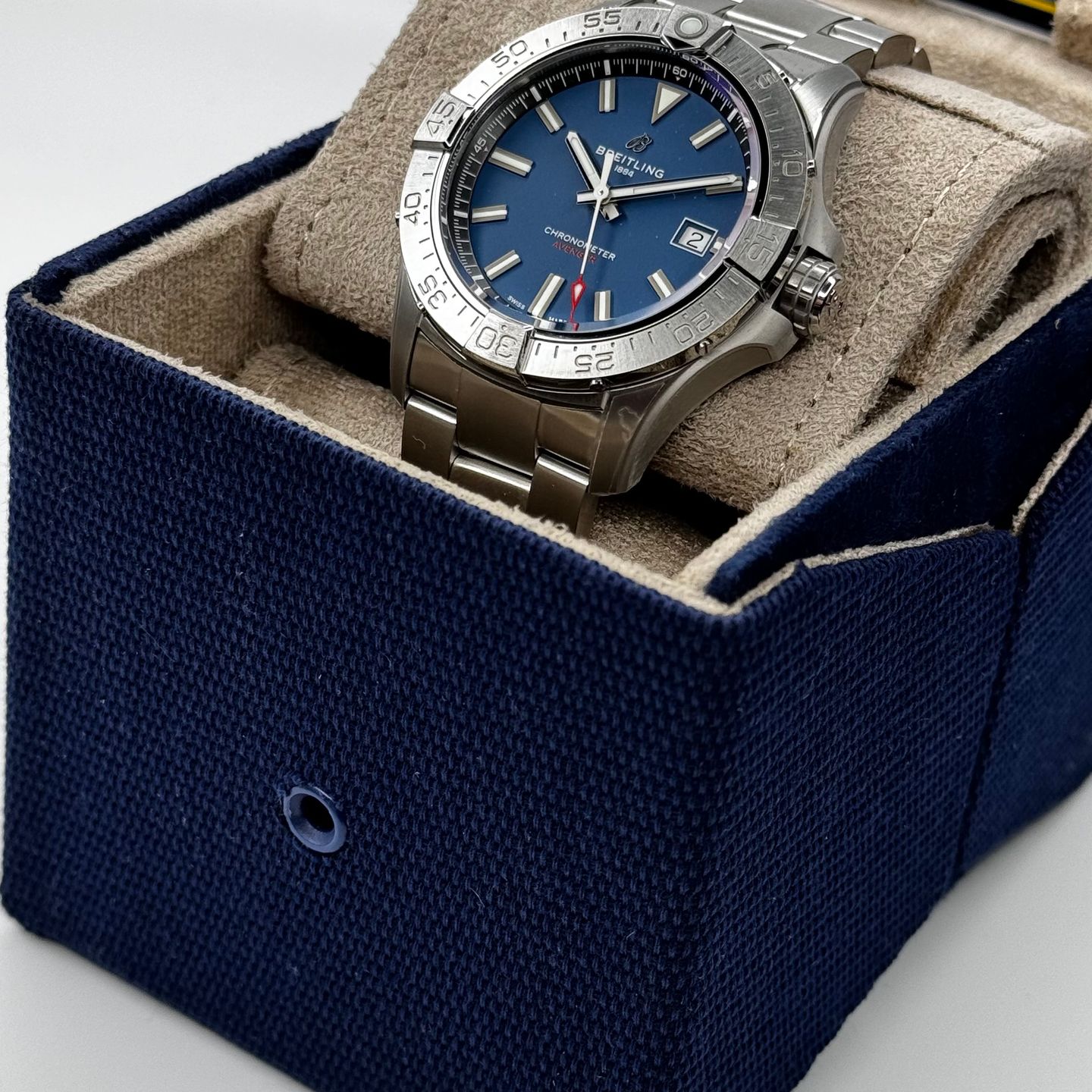 Breitling Avenger A17328101C1A1 (2024) - Blauw wijzerplaat 42mm Staal (5/6)