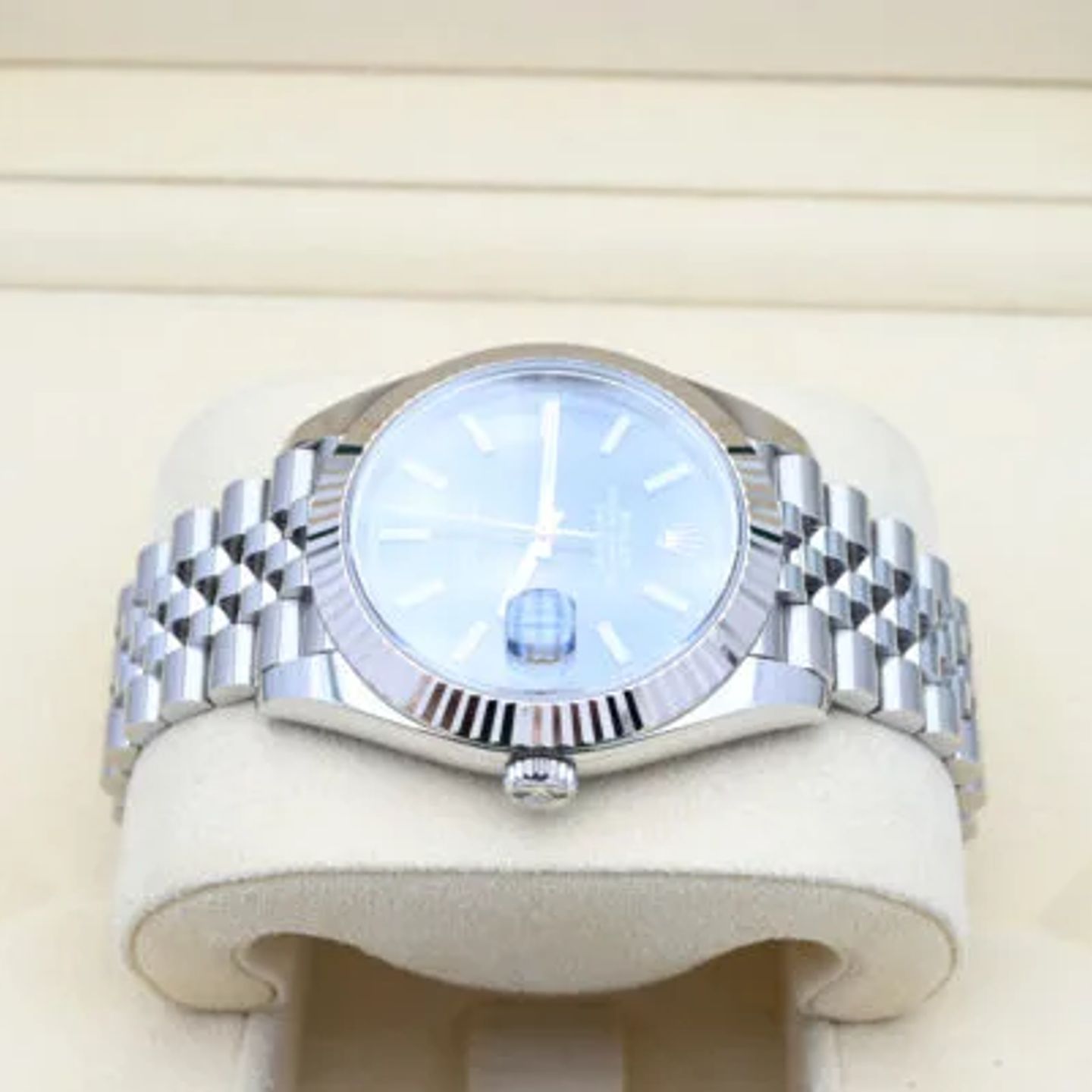Rolex Datejust 41 126334 (2019) - Blauw wijzerplaat 41mm Staal (4/7)
