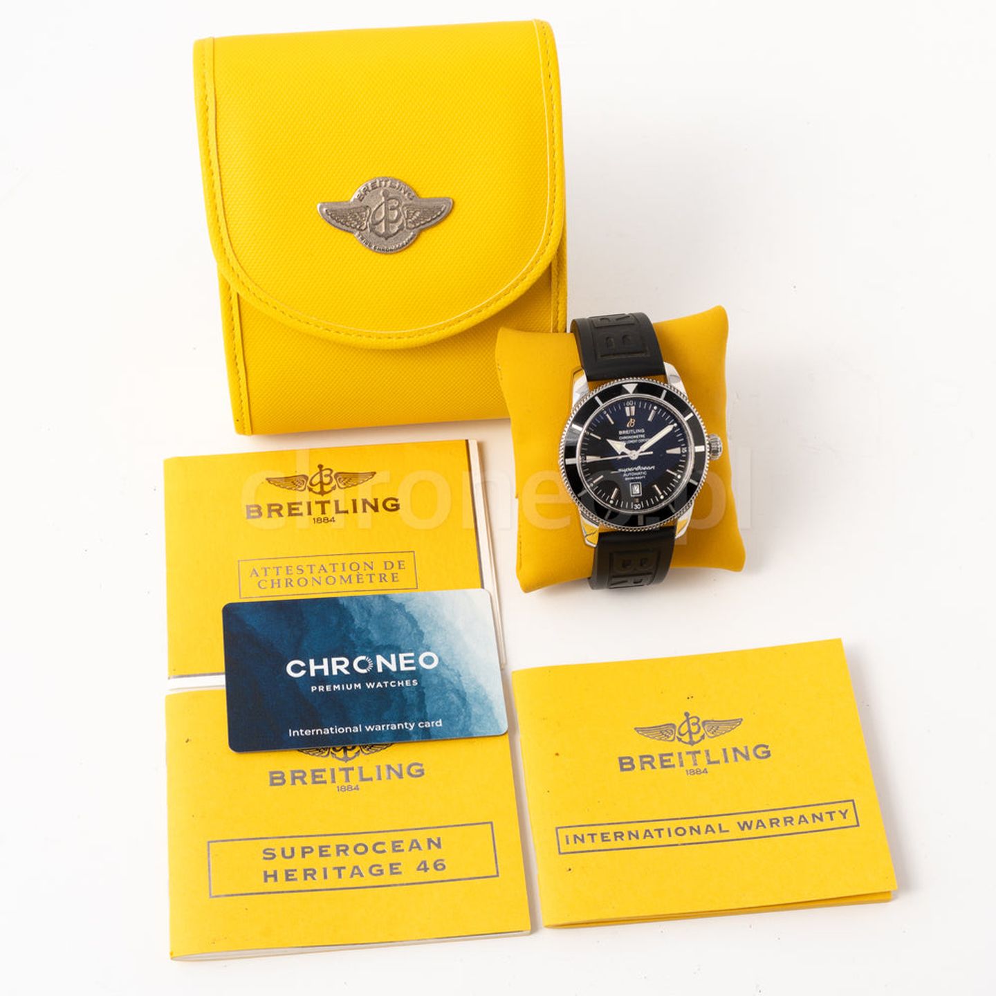 Breitling Superocean Heritage 46 A17320 (Unknown (random serial)) - Black dial 46 mm Steel case (8/8)