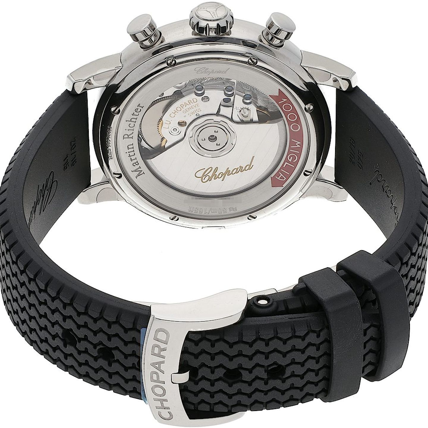 Chopard Mille Miglia 168511-3015 (Unknown (random serial)) - Silver dial 42 mm Steel case (5/5)