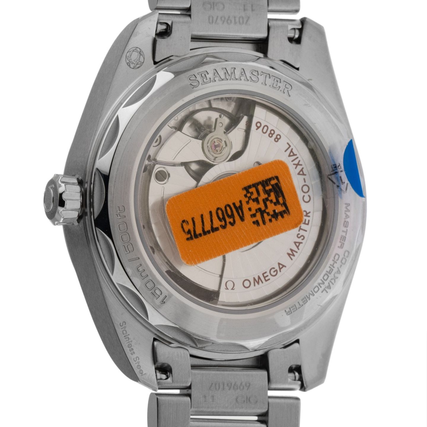 Omega Seamaster Railmaster 235.10.38.20.06.001 (2025) - Grey dial 38 mm Steel case (6/7)