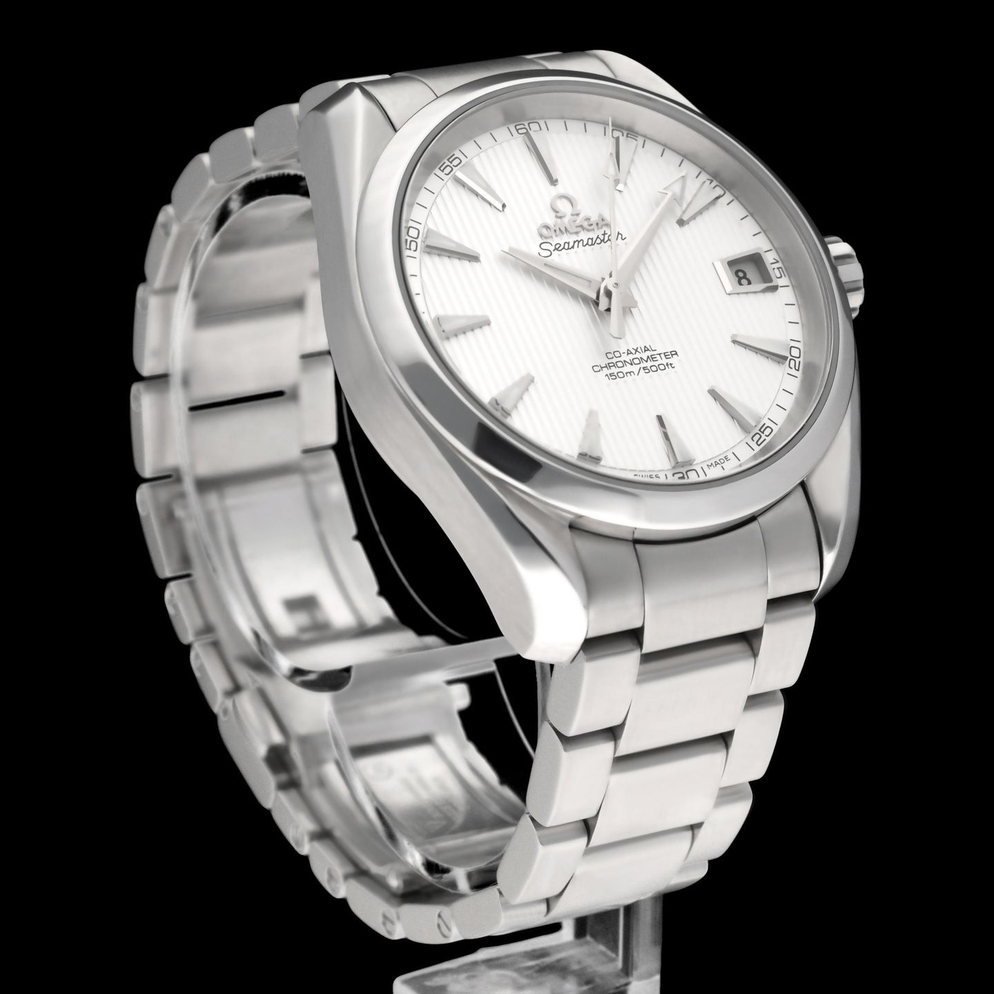 Omega Seamaster Aqua Terra 231.10.39.21.02.001 (2014) - Silver dial 39 mm Steel case (6/8)