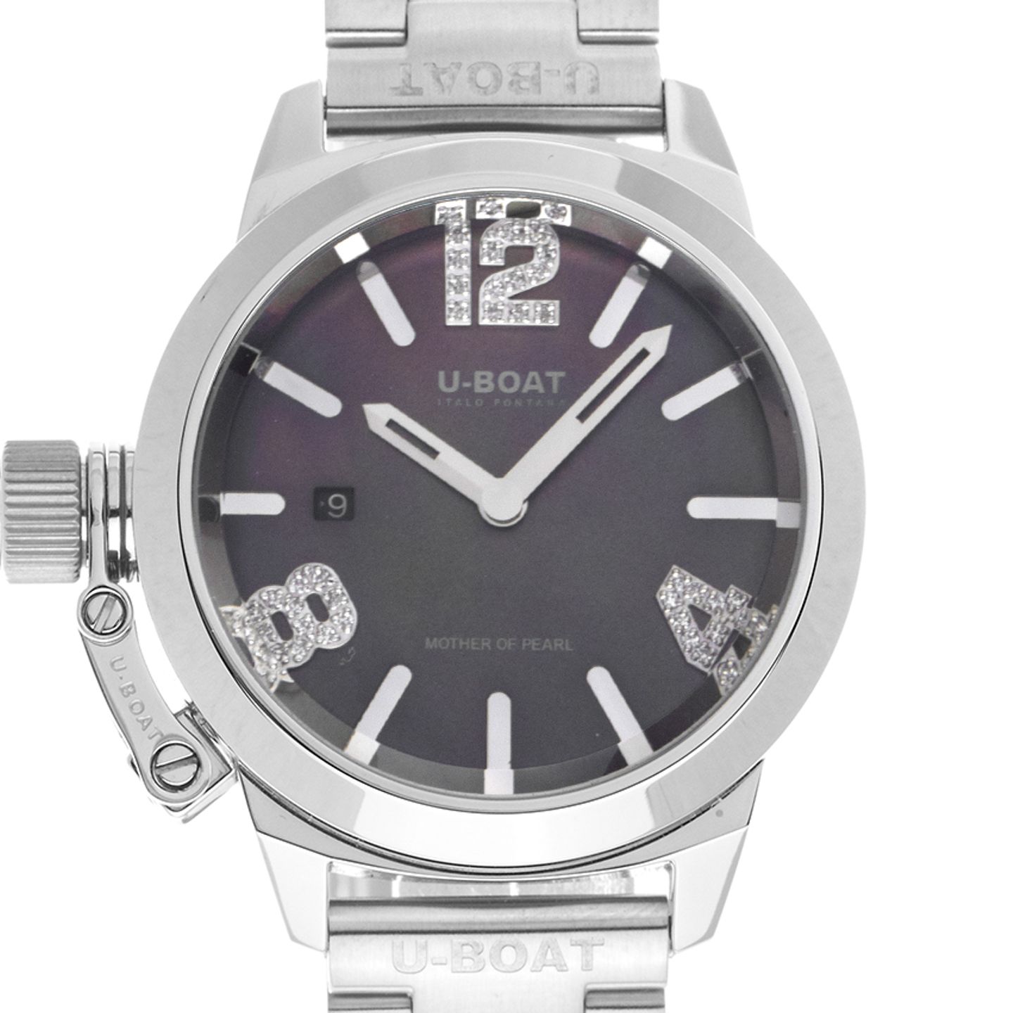 U-Boat Classico 8899 (Unknown (random serial)) - Pearl dial 31 mm Steel case (1/5)