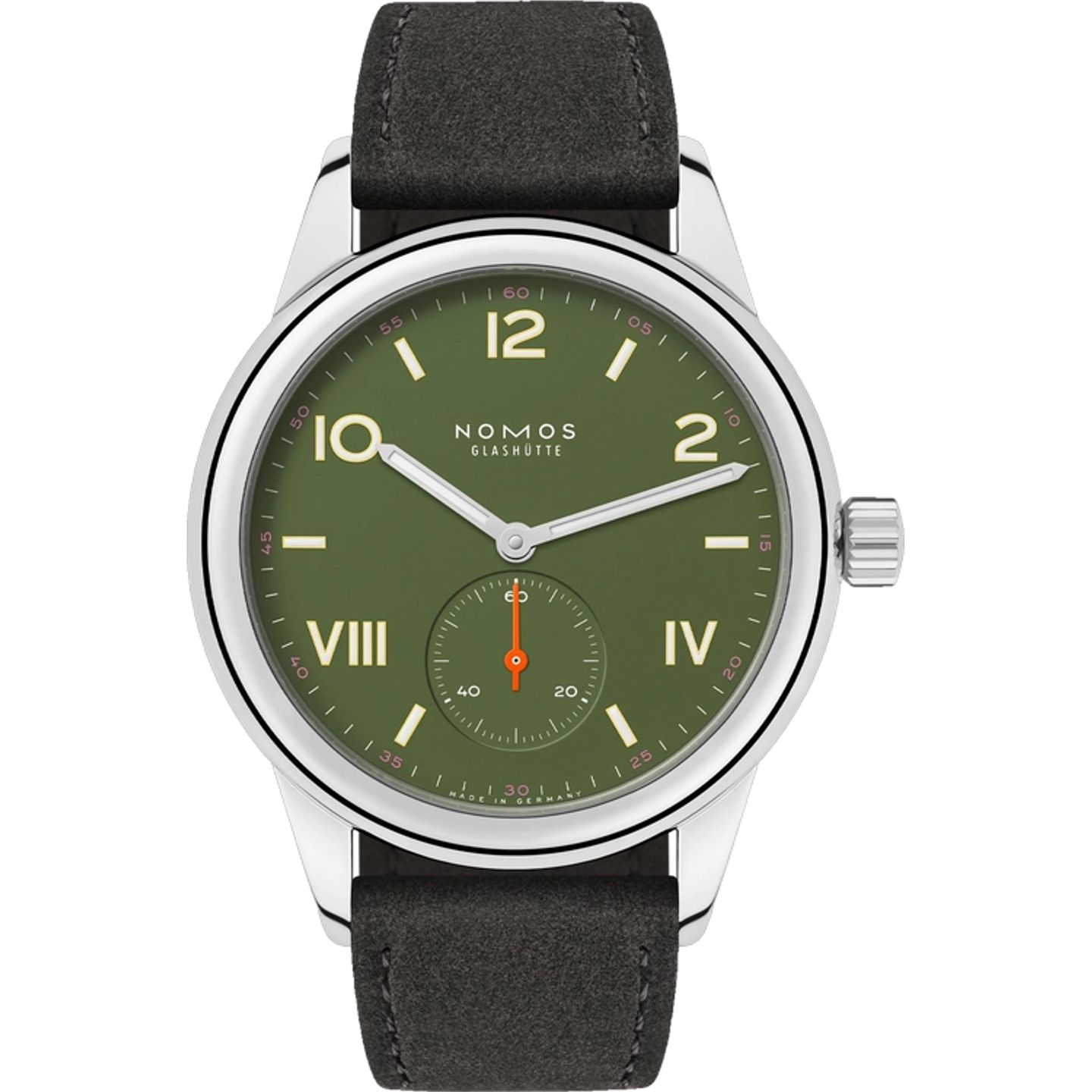 NOMOS Club Campus 707 (2026) - Green dial 36 mm Steel case (1/1)