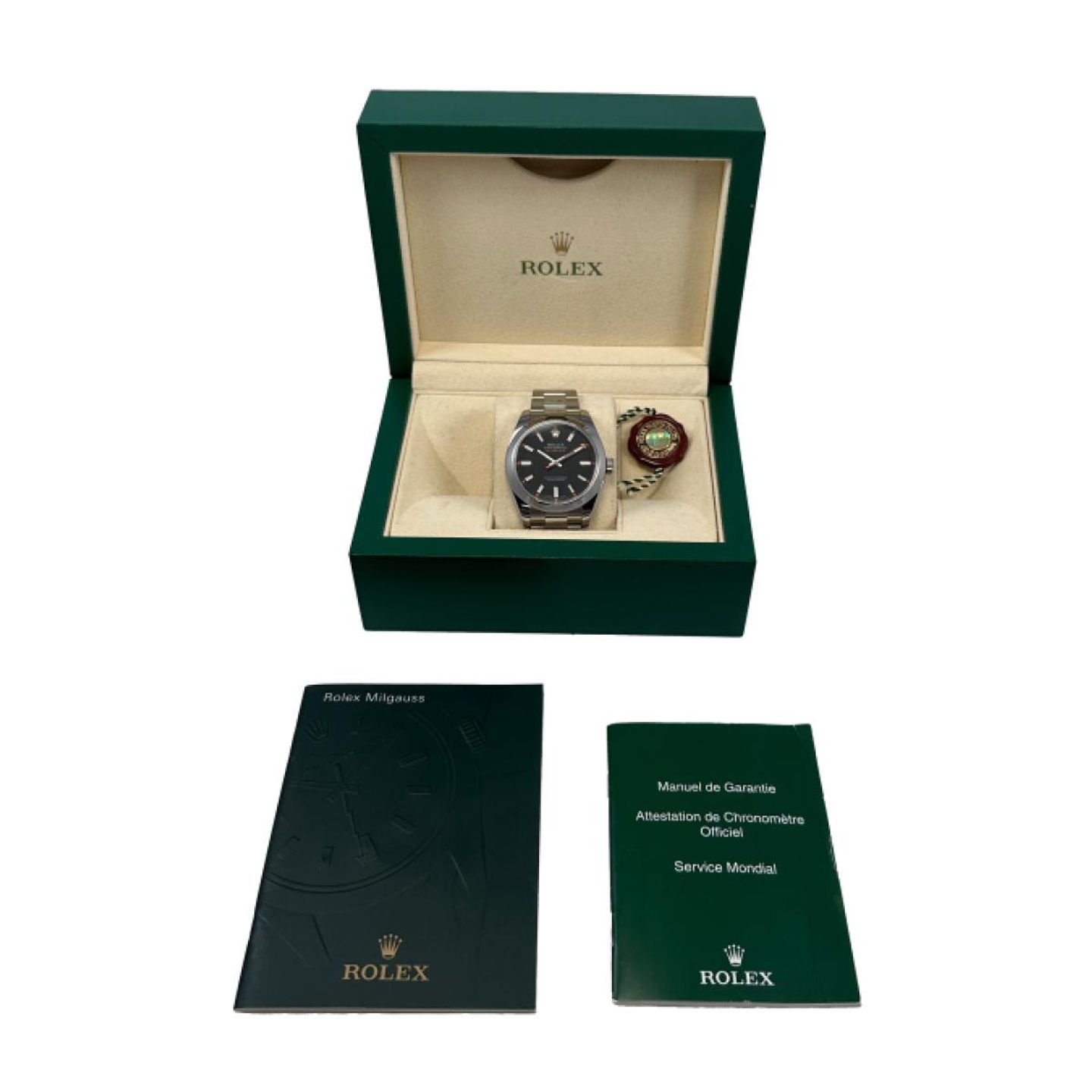 Rolex Milgauss 116400 (2007) - 40 mm Steel case (5/5)