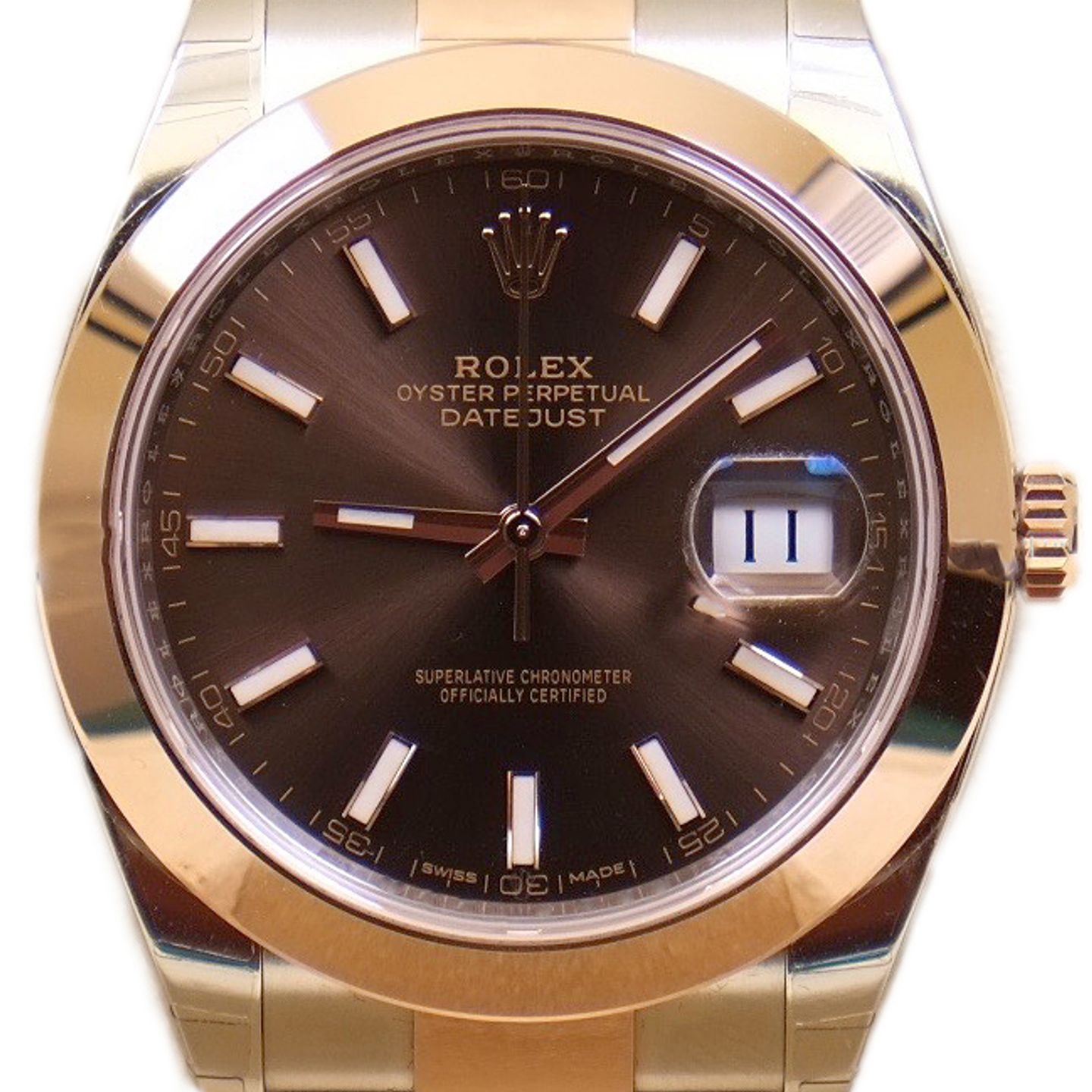 Rolex Datejust 41 126301 (2024) - Brown dial 41 mm Steel case (1/1)