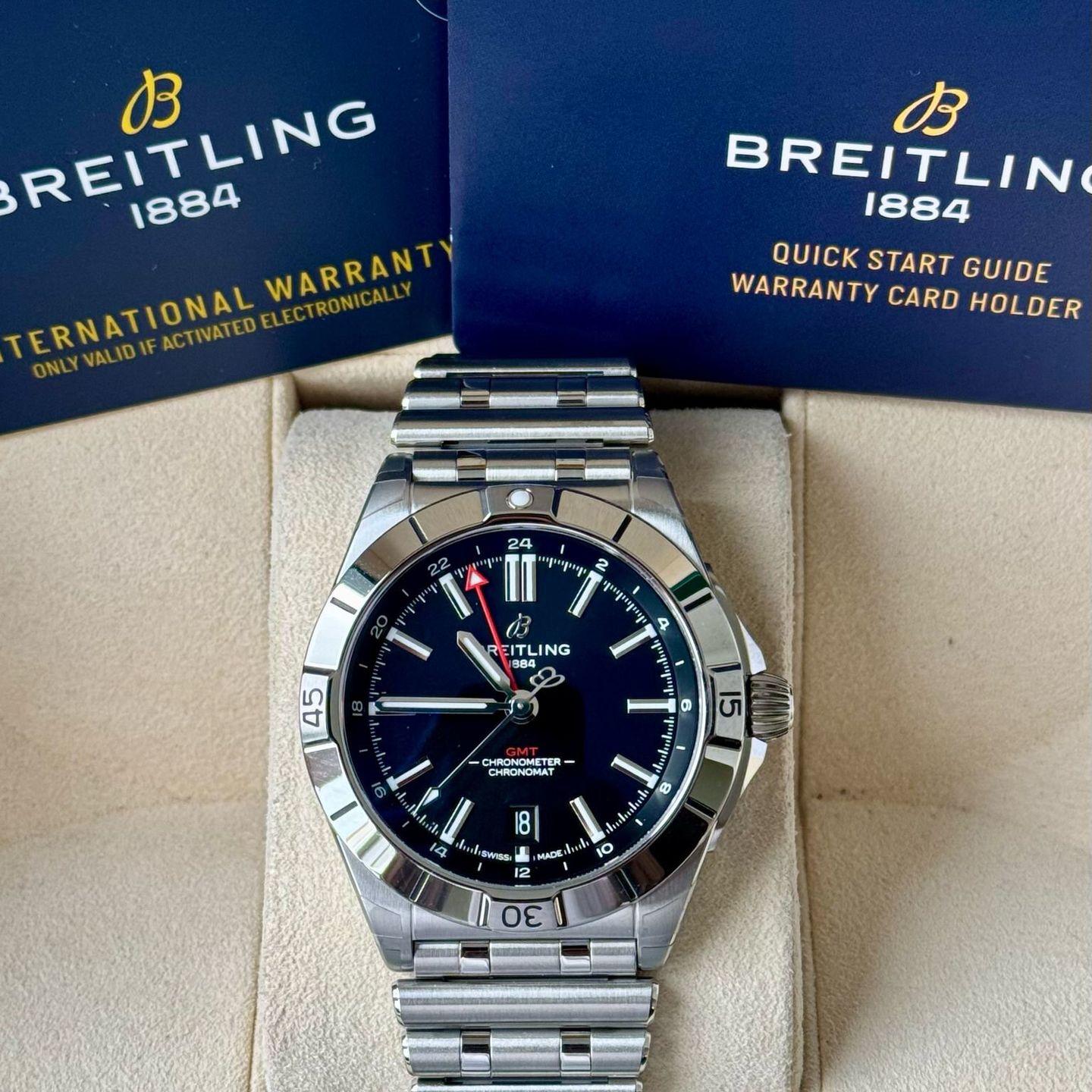 Breitling Chronomat GMT A32398101B1A1 (2026) - 40mm Staal (2/2)