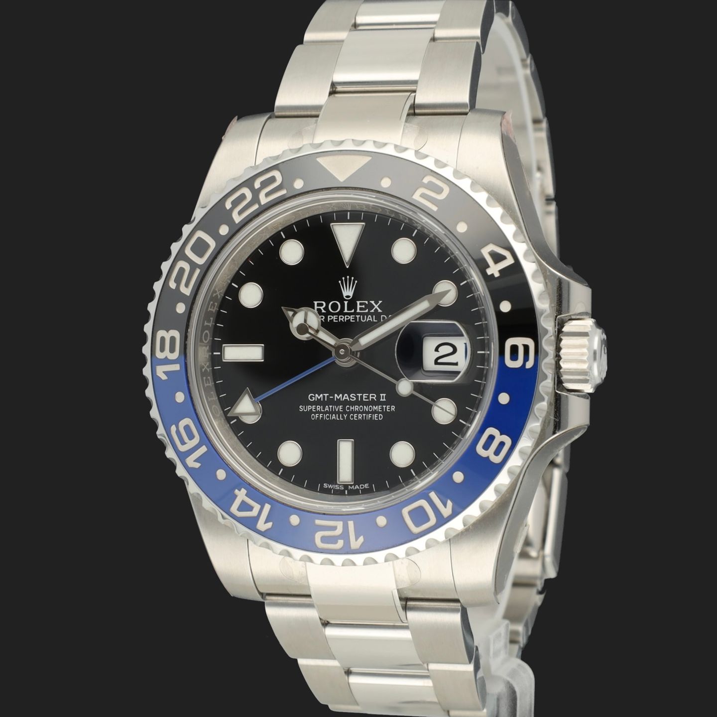 Rolex GMT-Master II 116710BLNR (2013) - Black dial 40 mm Steel case (1/8)