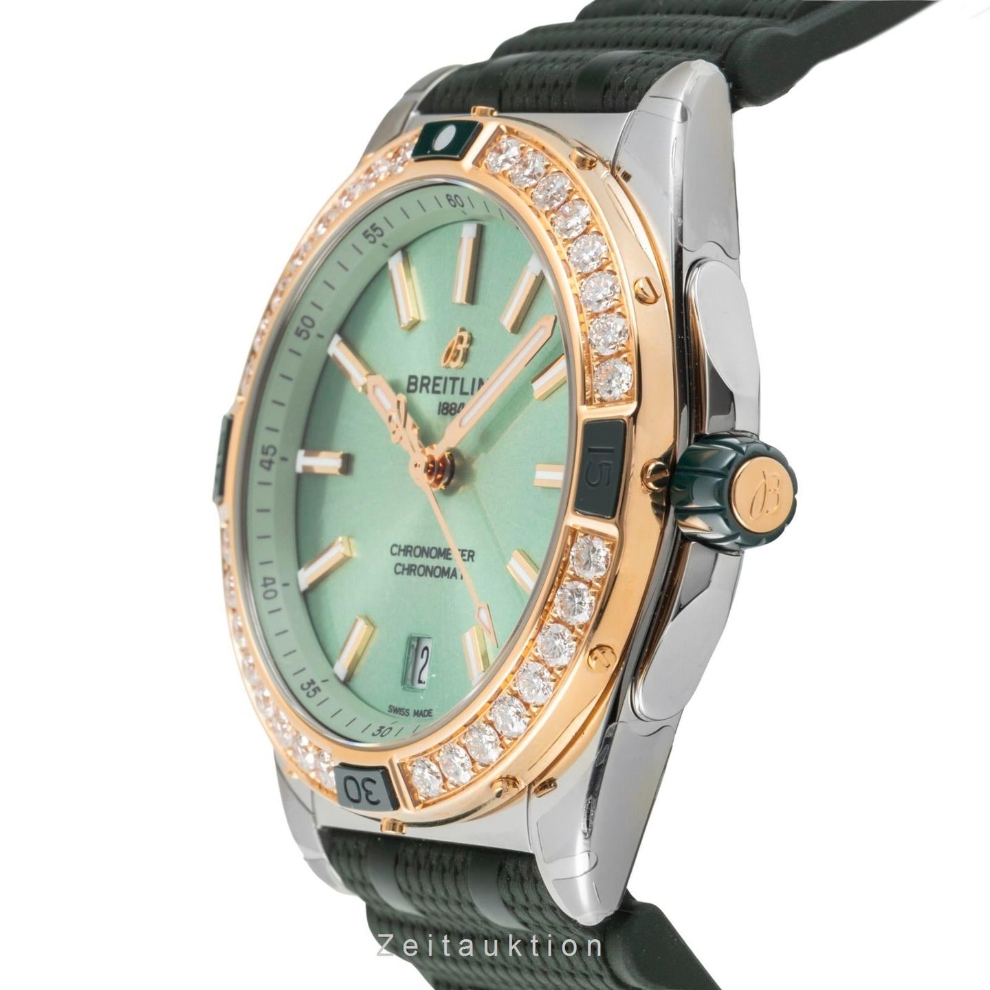 Breitling Chronomat 38 U17356531L1S1 (Onbekend (willekeurig serienummer)) - 38mm Goud/Staal (5/8)
