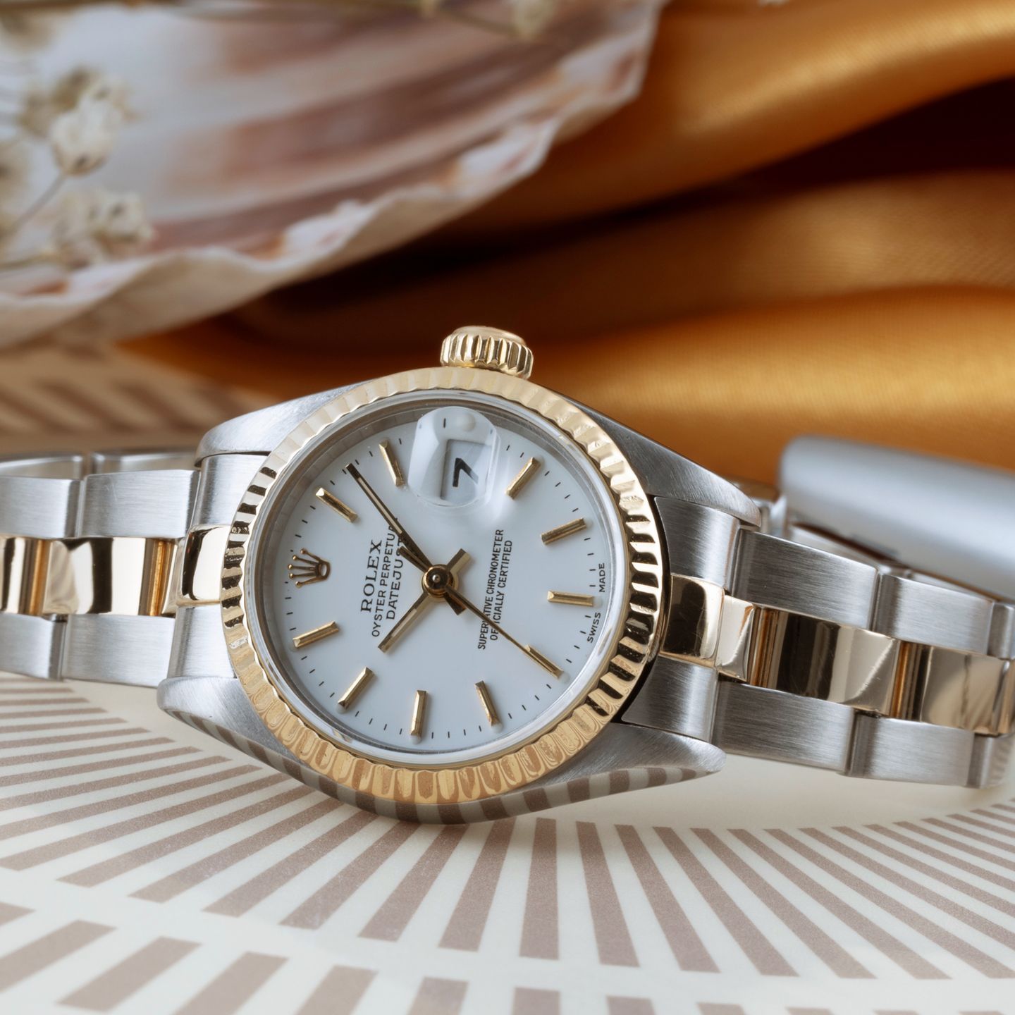 Rolex Lady-Datejust 79173 (Unknown (random serial)) - 26 mm Gold/Steel case (2/8)