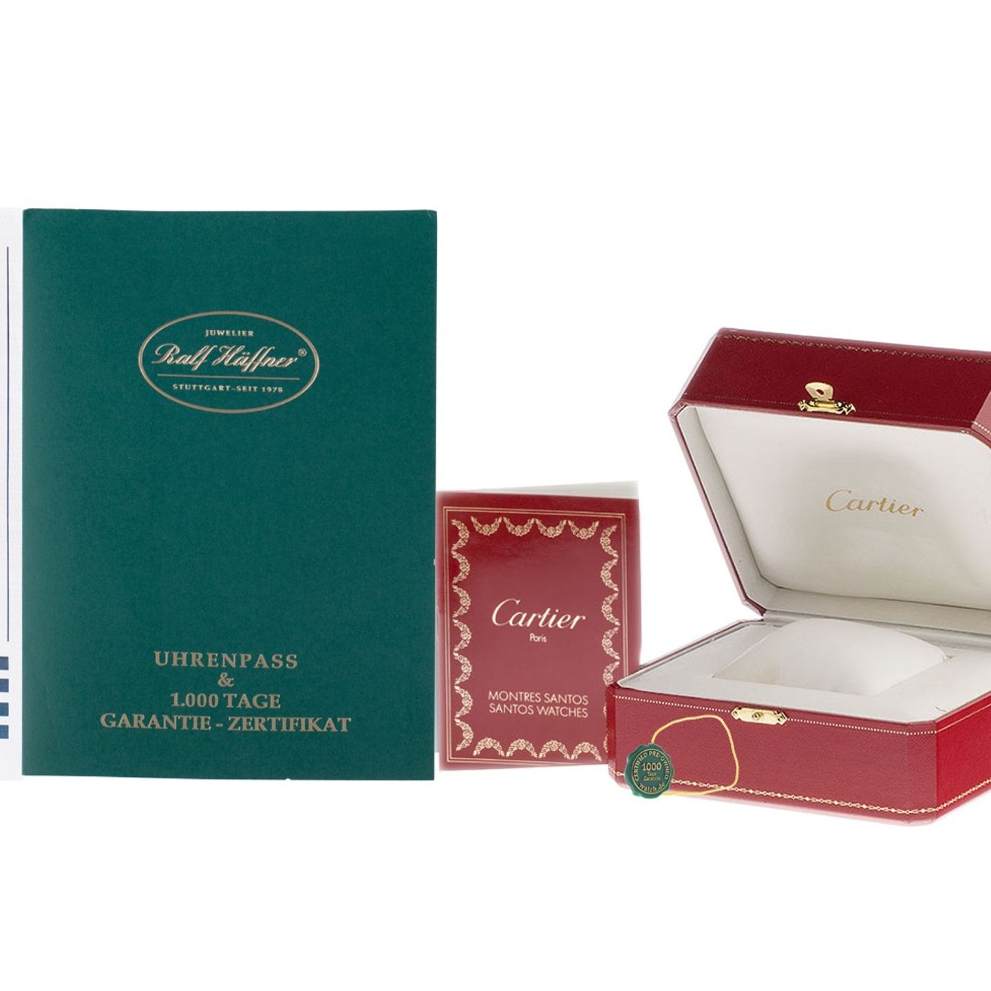 Cartier Santos 100 2656 (2021) - 38mm Staal (2/7)