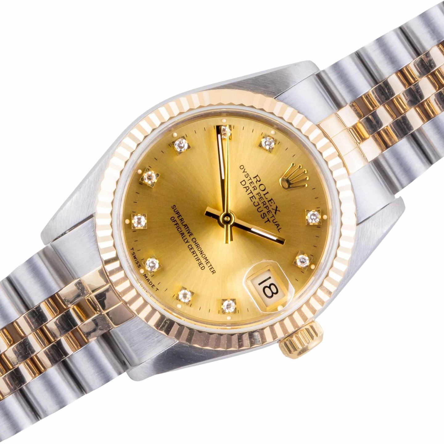 Rolex Datejust 31 68273 (1995) - 31 mm Gold/Steel case (1/8)