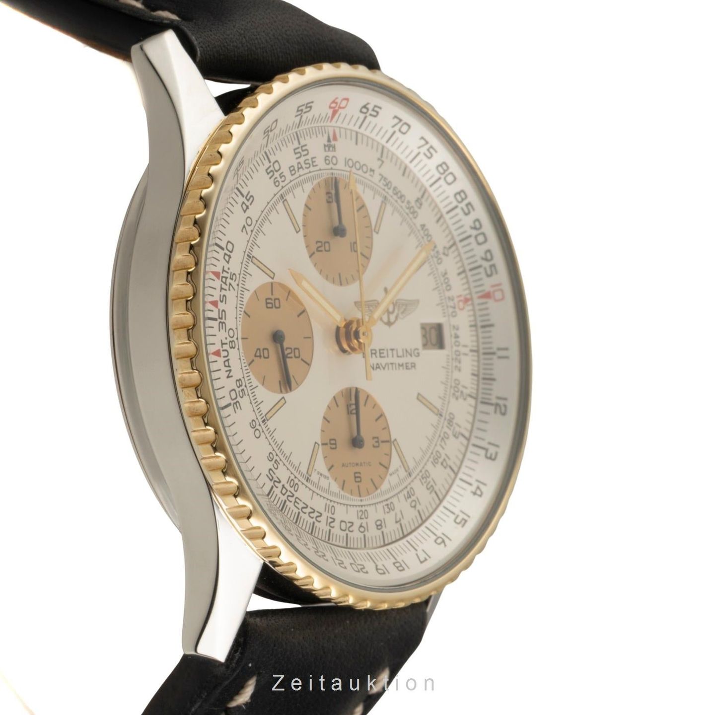Breitling Old Navitimer 81610 (1994) - Zilver wijzerplaat 42mm Goud/Staal (6/8)