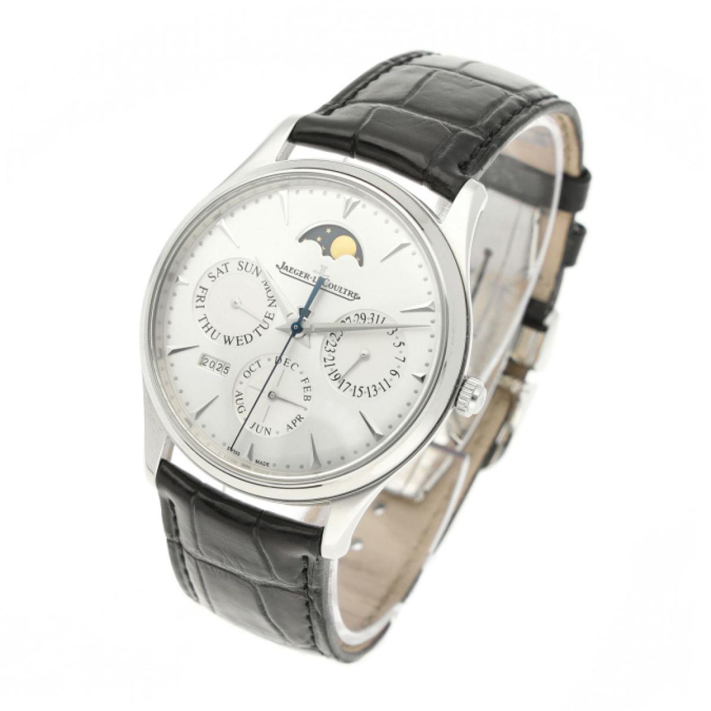 Jaeger-LeCoultre Master Ultra Thin Perpetual Q130842J (2021) - Silver dial 39 mm Steel case (2/5)
