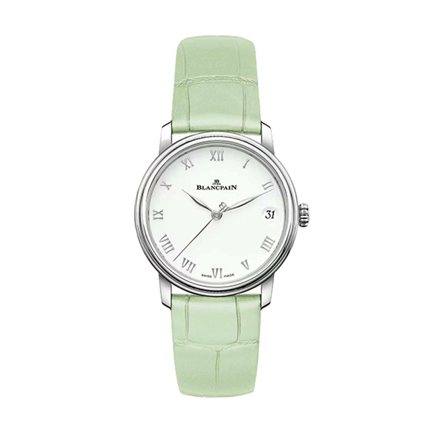 Blancpain Villeret Ultra-Slim 6127-1127-95A (2026) - White dial 30 mm Steel case (1/1)