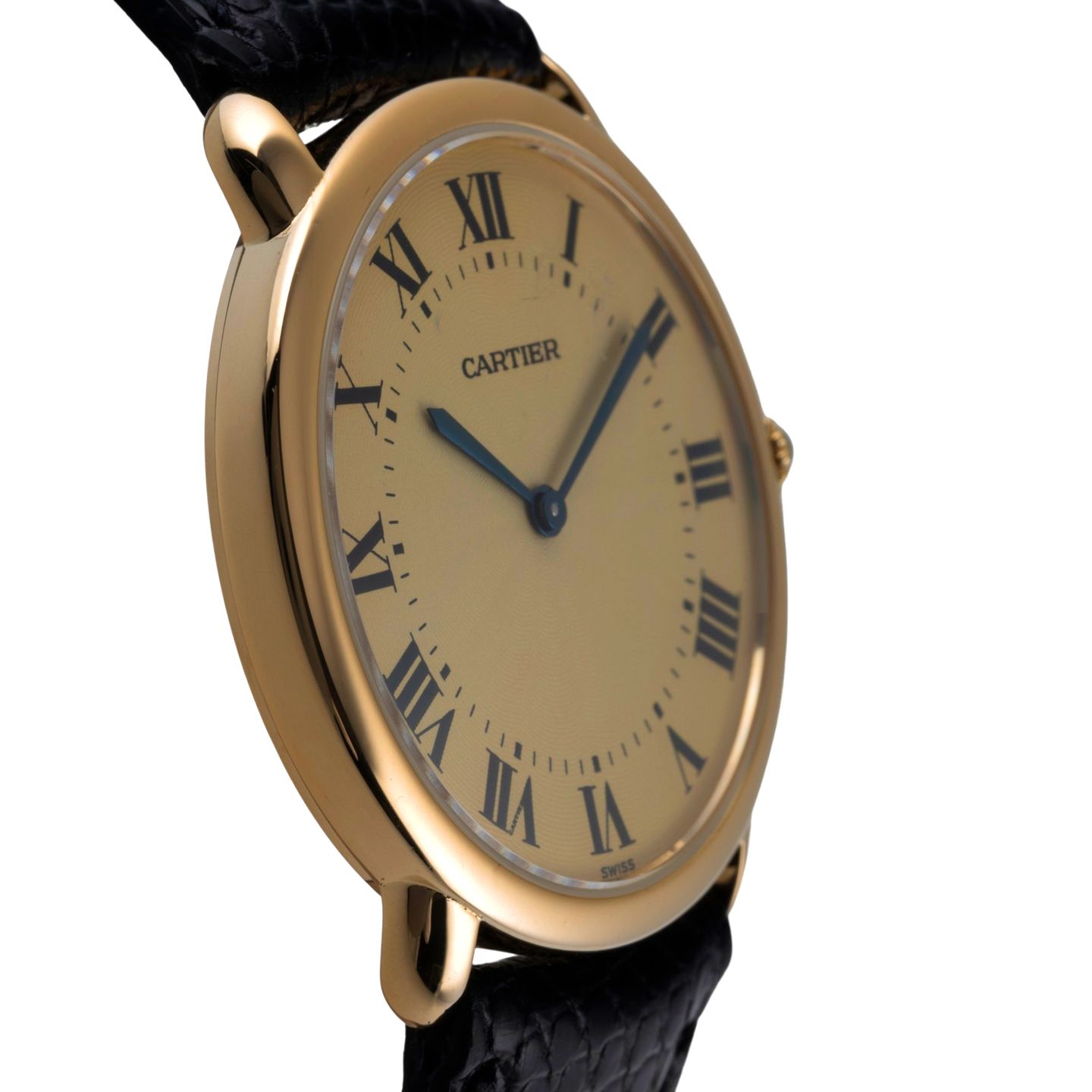 Cartier Pasha W3013456 (1990) - Champagne wijzerplaat 35mm Geelgoud (7/8)