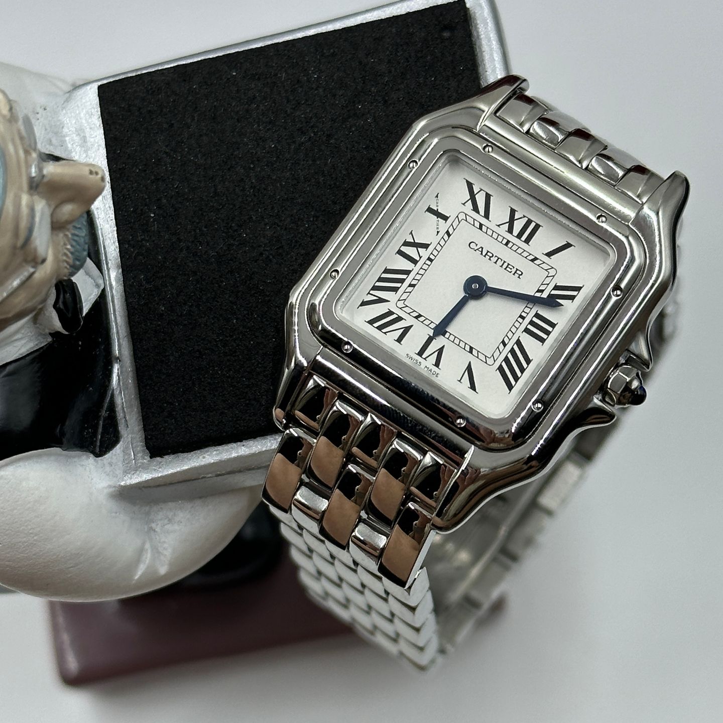 Cartier Panthère WSPN0007 (2024) - Silver dial 37 mm Steel case (1/8)