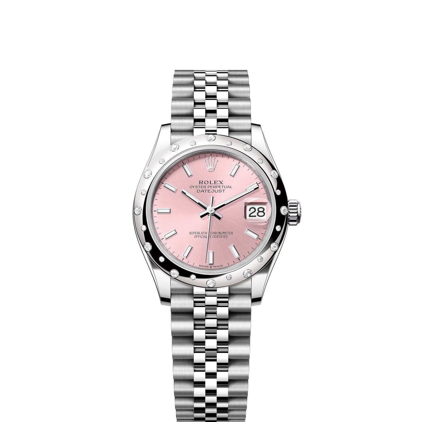 Rolex Datejust 31 278344RBR (2024) - Pink dial 31 mm Steel case (1/1)