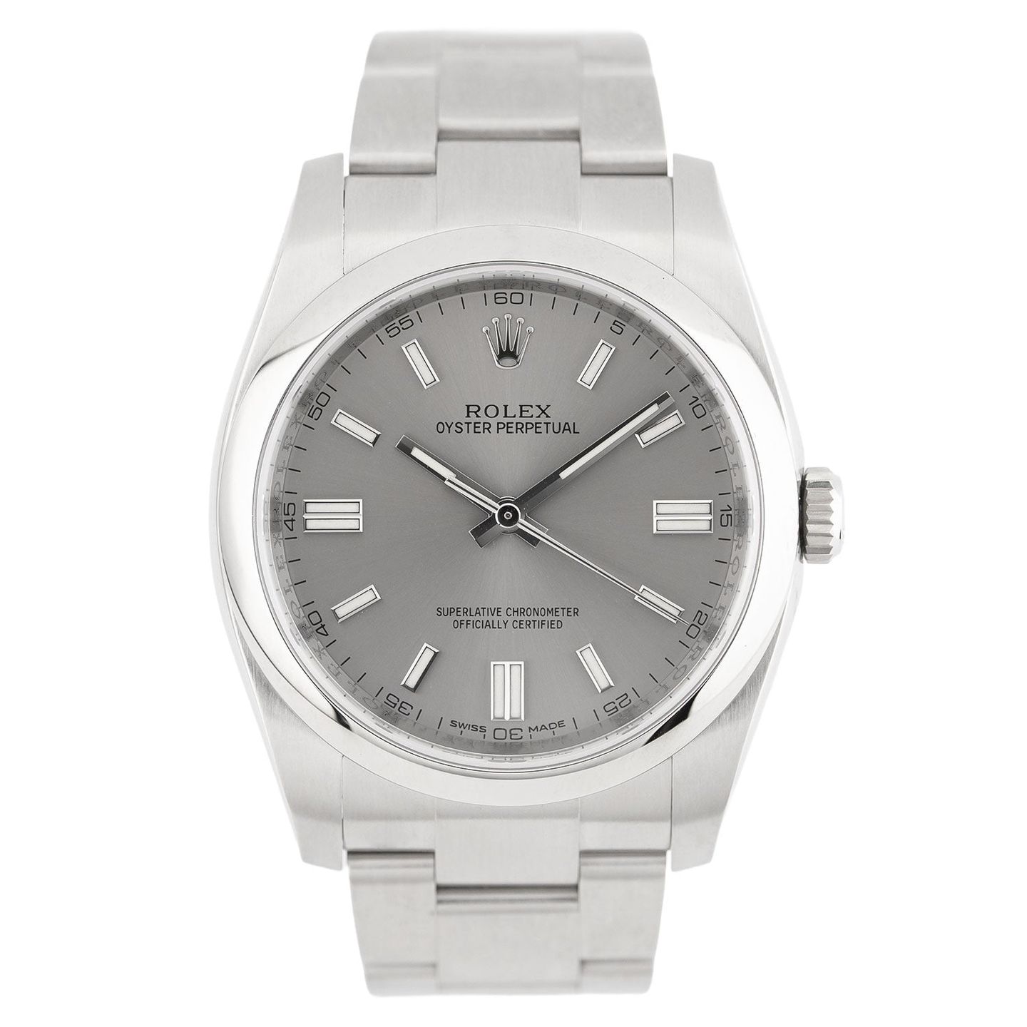 Rolex Oyster Perpetual 36 116000 (2015) - 36mm Staal (1/7)
