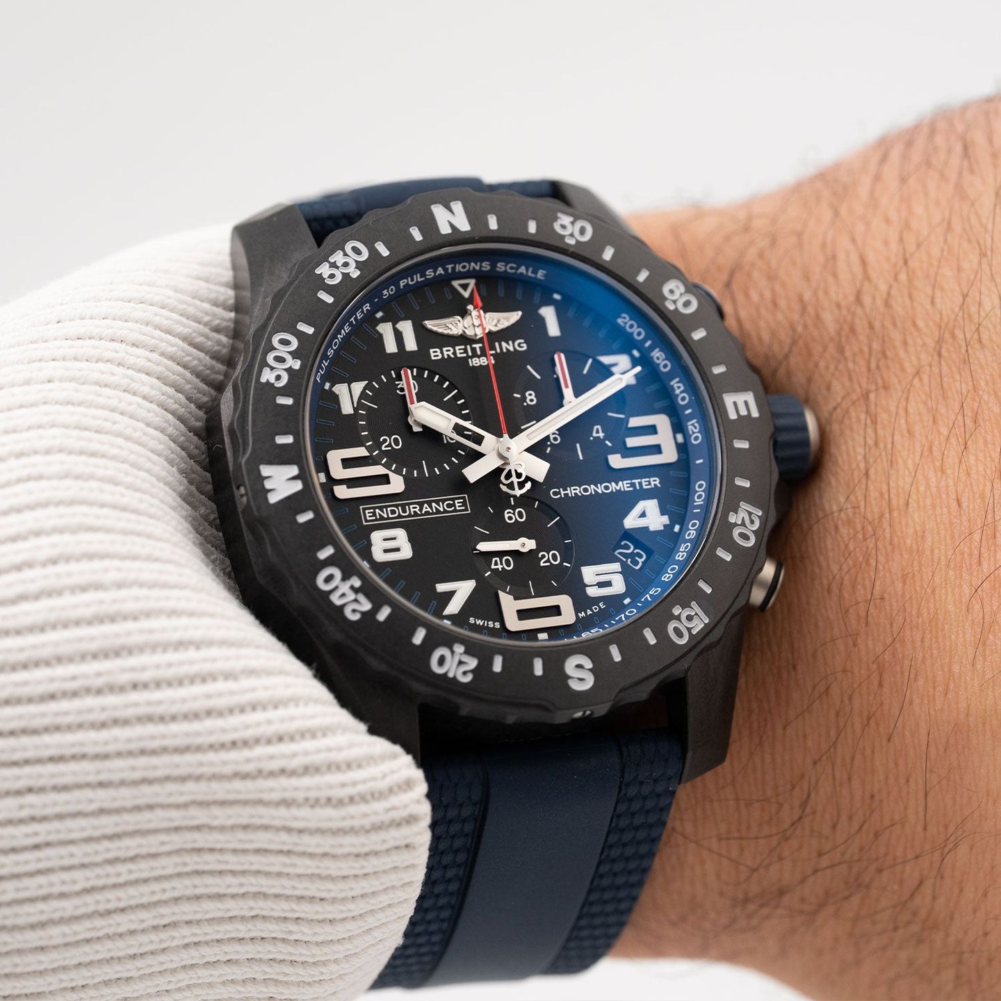 Breitling Endurance Pro X82310E51B1S1 (Onbekend (willekeurig serienummer)) - Zwart wijzerplaat 44mm Plastic (6/7)