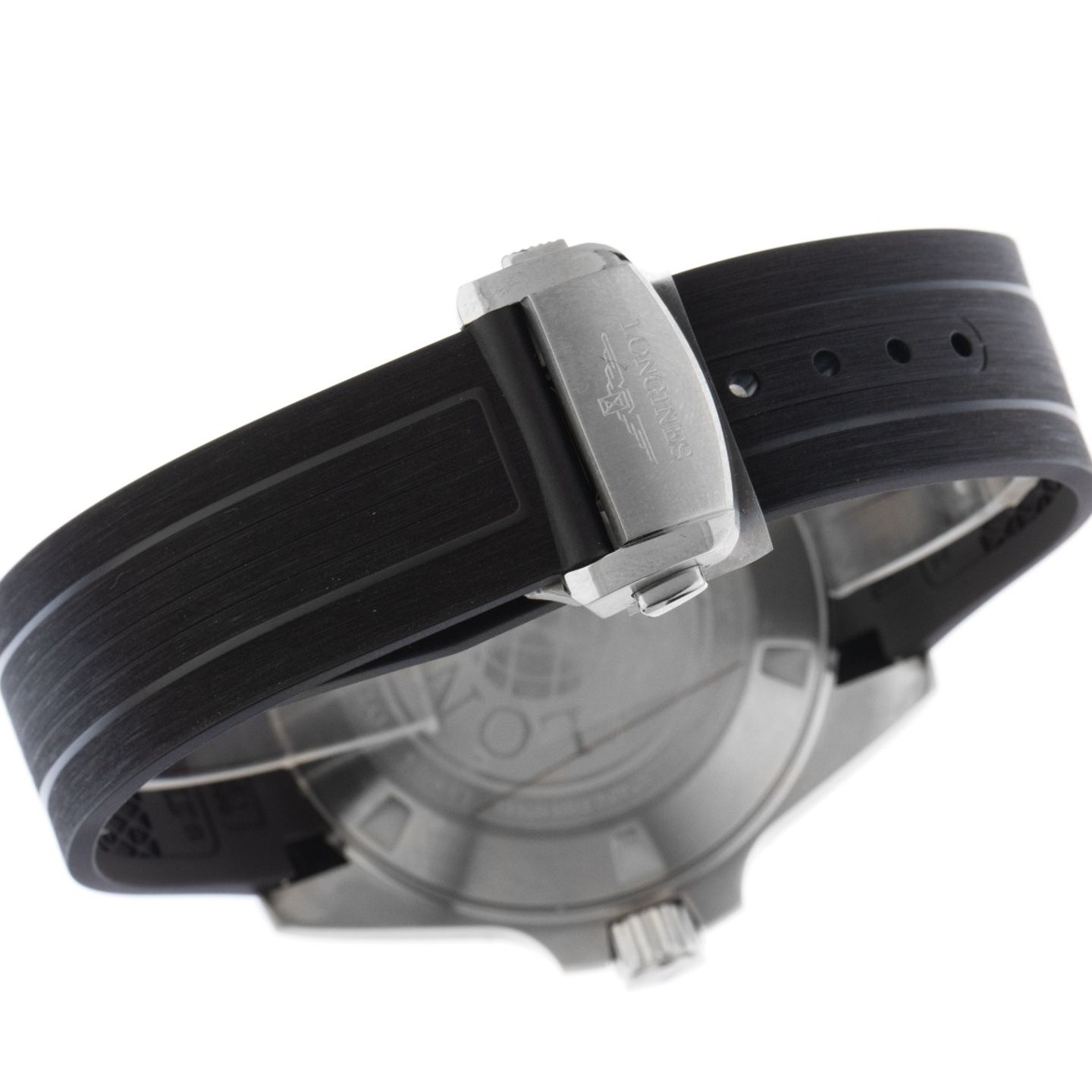 Longines HydroConquest L3.890.4.56.9 (2025) - Black dial 43 mm Steel case (7/7)