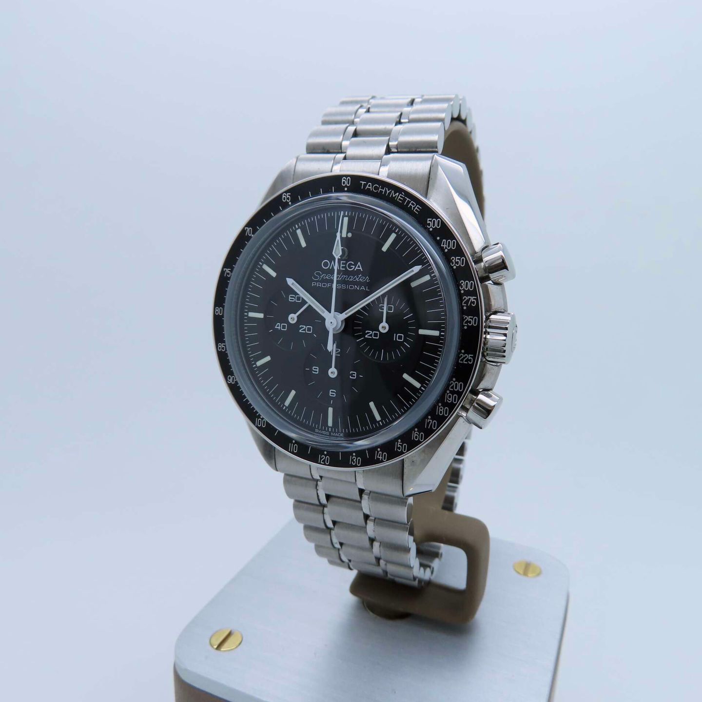 Omega Speedmaster Professional Moonwatch 310.30.42.50.01.002 (2022) - Black dial 42 mm Steel case (1/8)