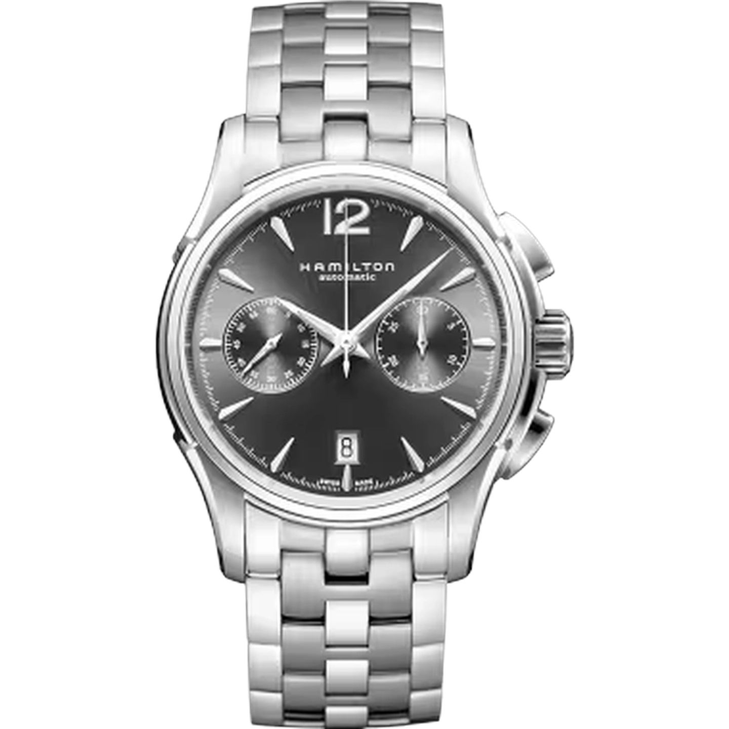 Hamilton Jazzmaster Auto Chrono H32606185 (2025) - Grijs wijzerplaat 42mm Staal (1/1)