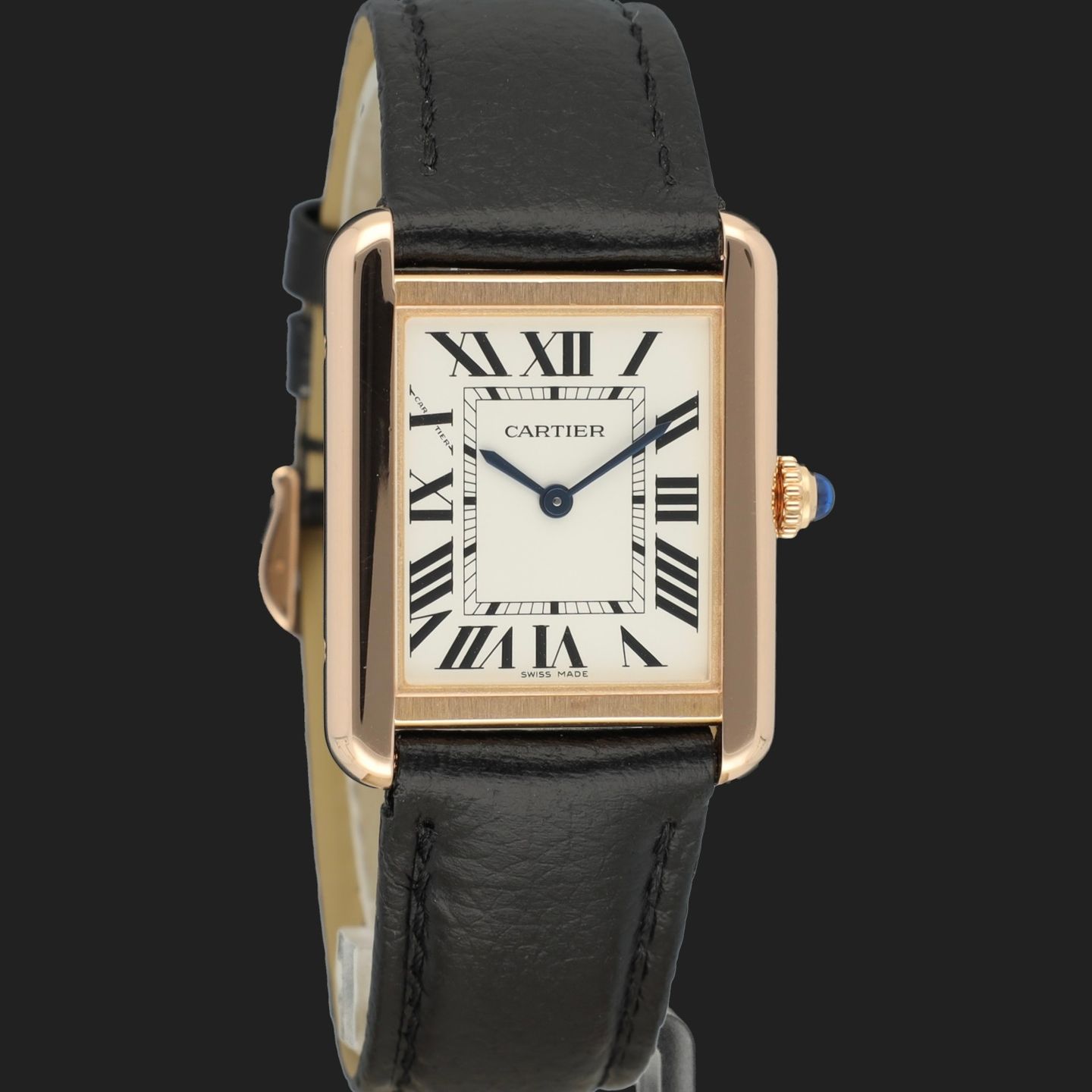 Cartier Tank Solo W5200024 (2020) - Silver dial 31 mm Rose Gold case (4/8)