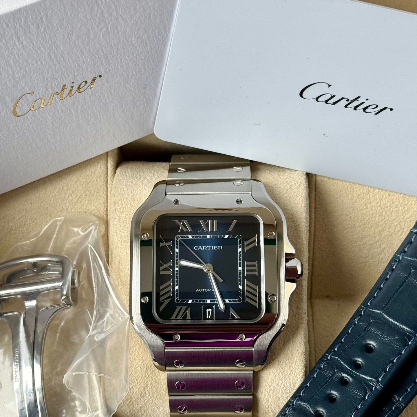 Cartier Santos WSSA0071 - (7/7)