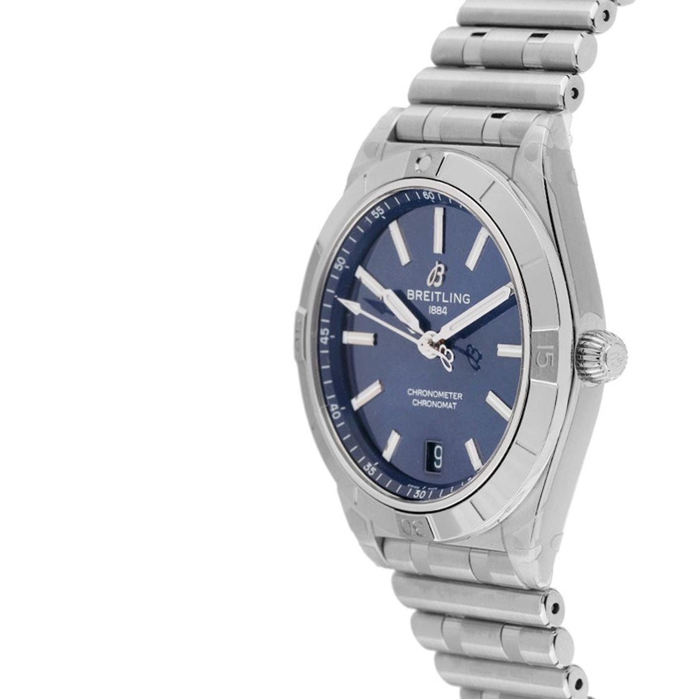 Breitling Chronomat 36 A10380101C1A1 (2021) - Blue dial 36 mm Steel case (4/7)