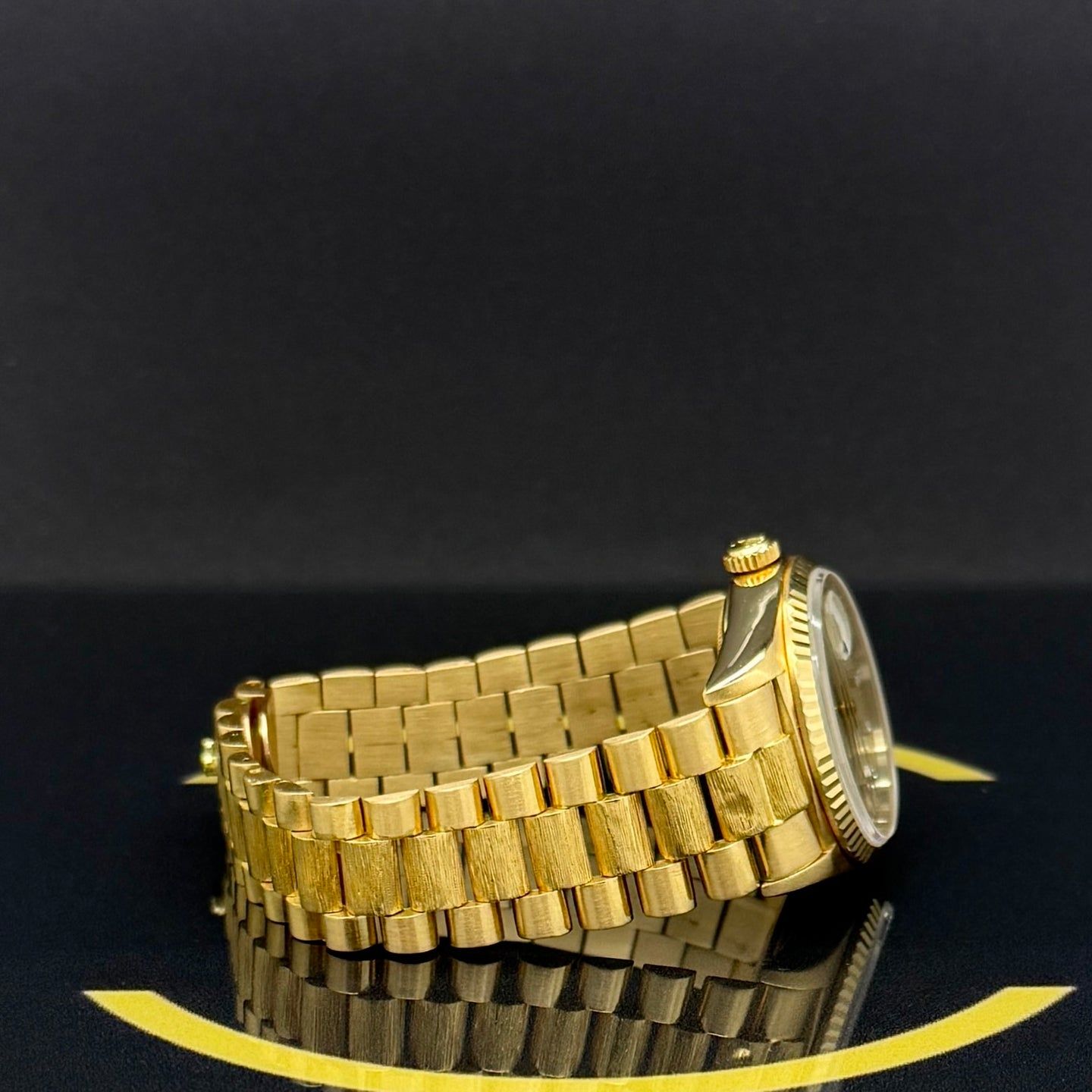 Rolex Day-Date 36 18038 (1987) - Beige dial 36 mm Yellow Gold case (6/7)