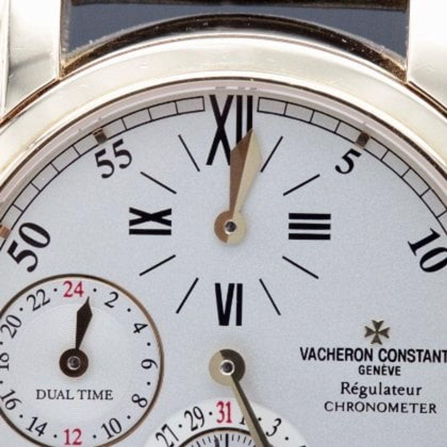 Vacheron Constantin Malte 42005/000J-8901 (2001) - White dial 38 mm Rose Gold case (7/8)